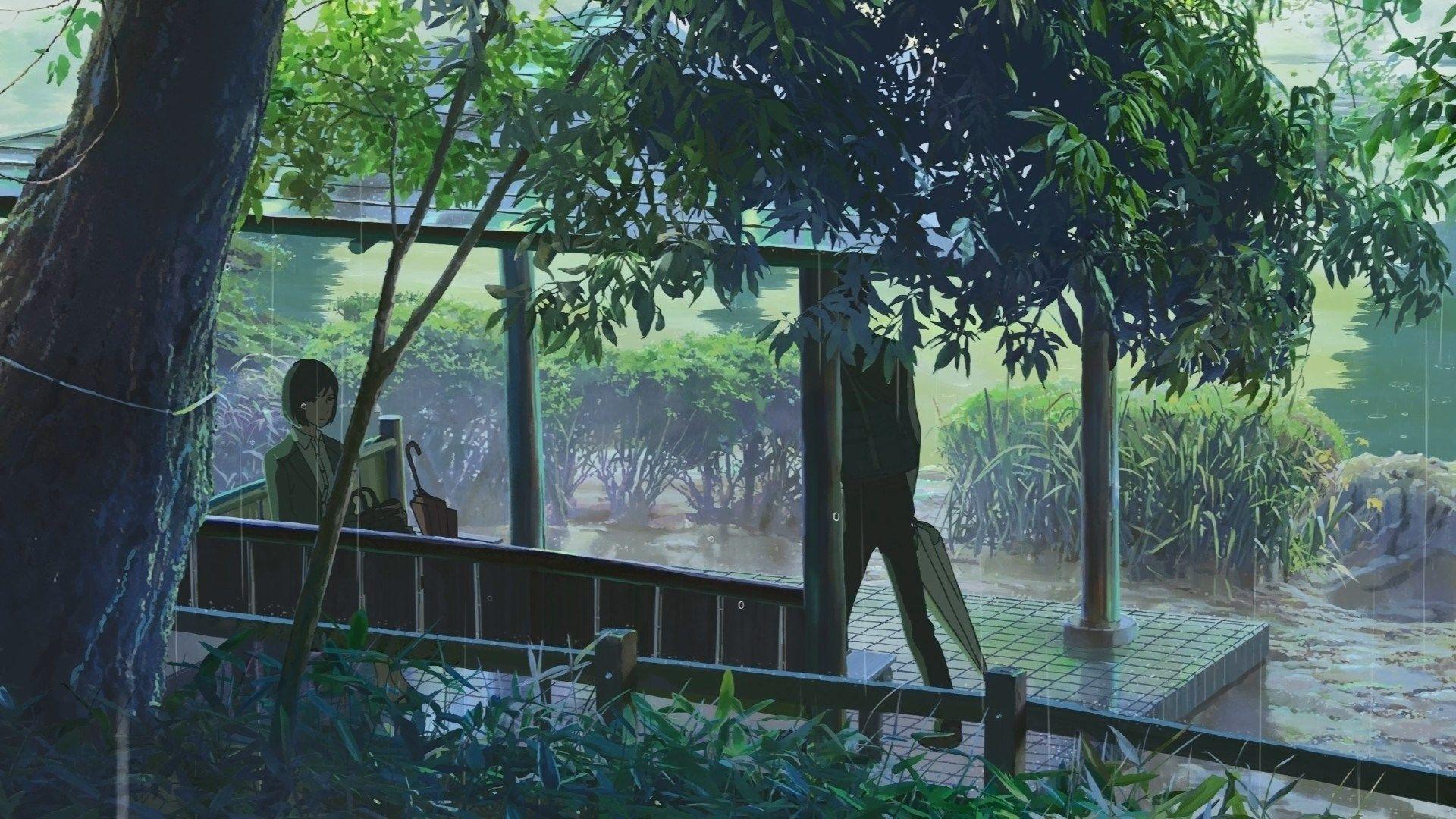 1920x1080 the garden of words free. Garden of words, Words wallpaper, Anime wallpaper 1920x1080