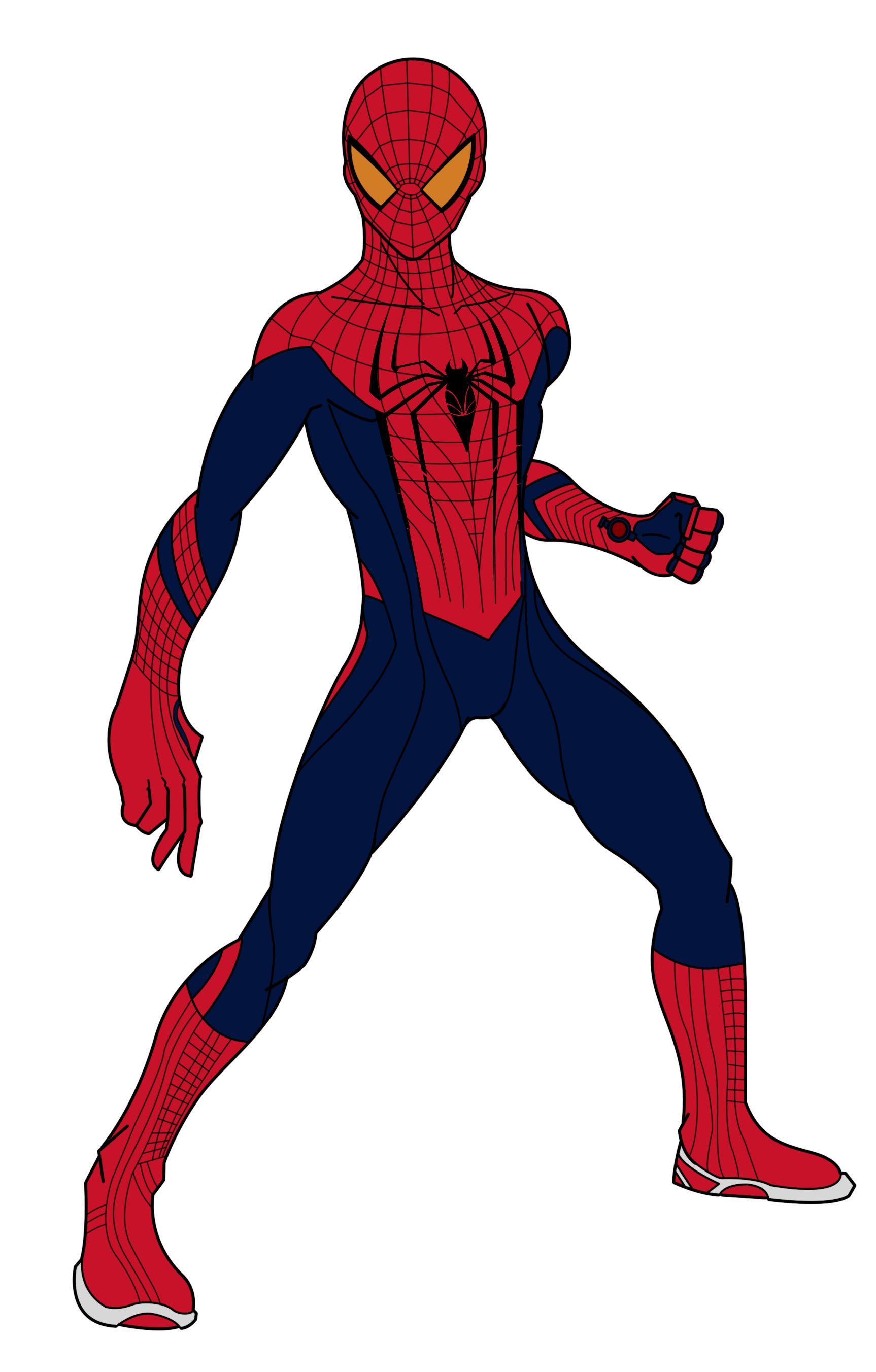 1726x2703 Free Spiderman Cartoon, Download Free Clip Art, Free Clip Art on Clipart Library