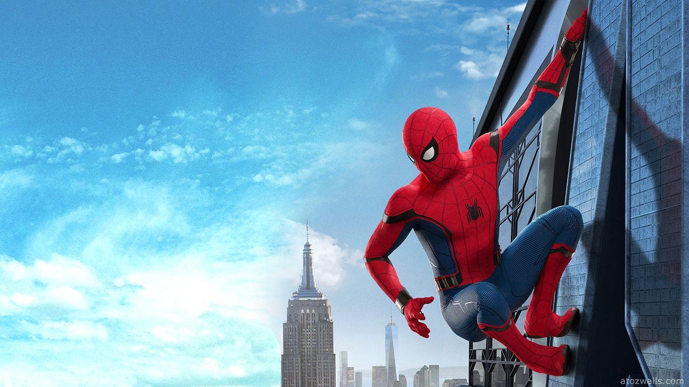 1366x768 Spider Man Anime Wallpaper