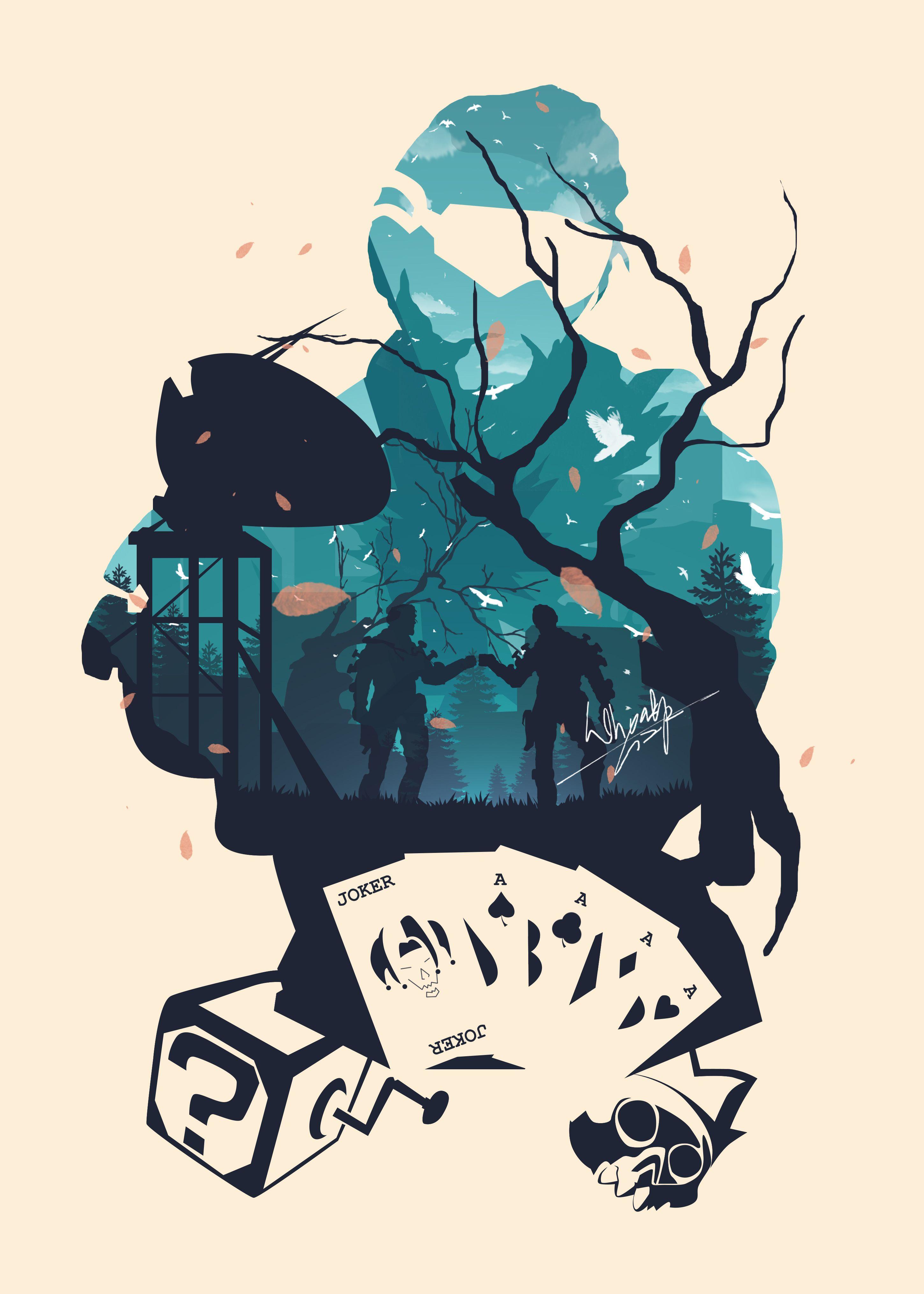 2900x4060 Mirage Apex Legends' Poster Print by whyadiphew. Displate. Poster prints, Crypto apex legends, Game art