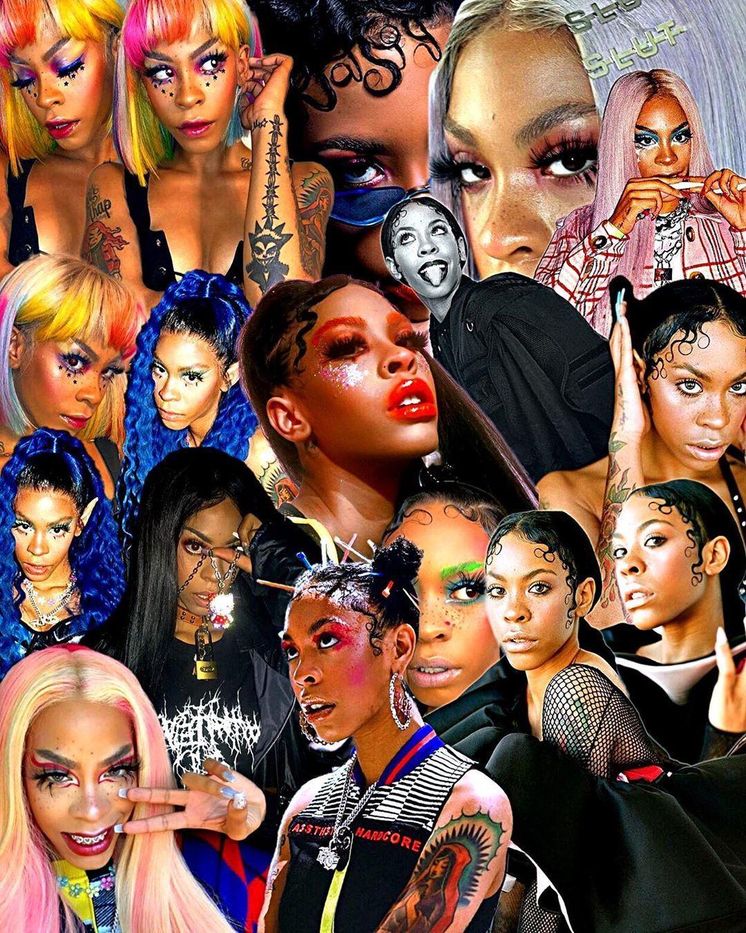 1080x1350 Rico nasty collage