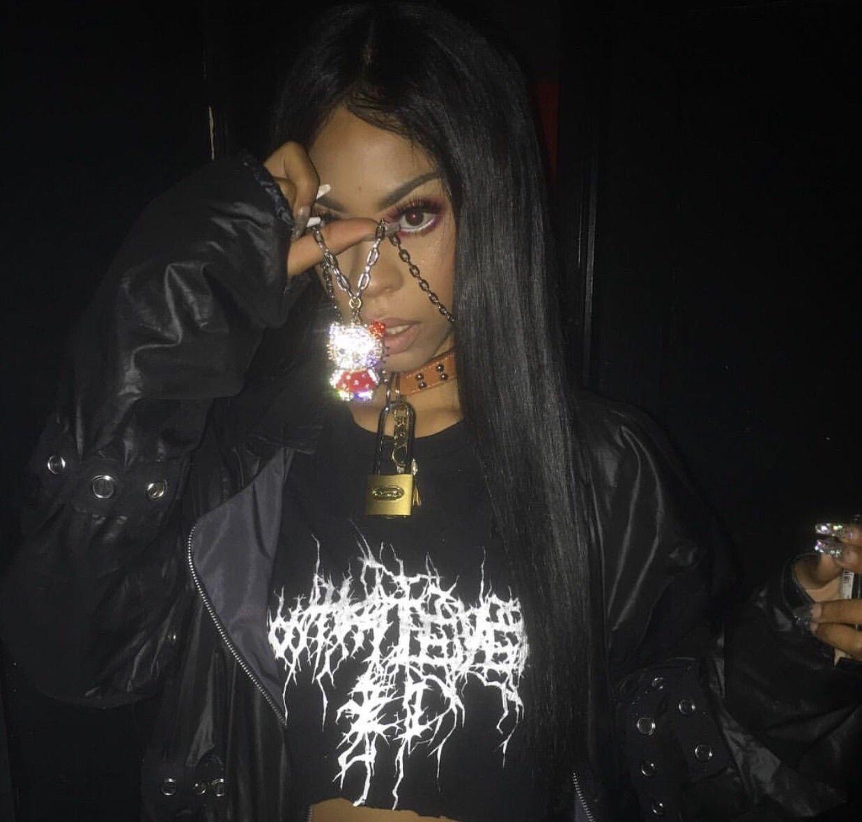 1237x1179 nails, rico nasty, musician and hello kitty