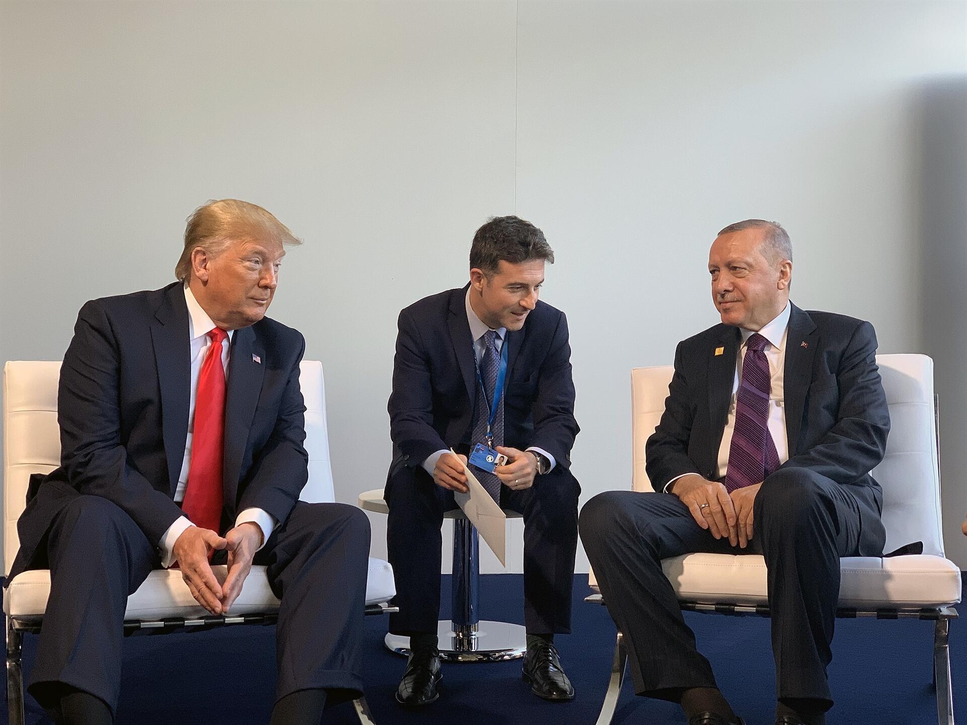 1920x1440 Erdoğan, Trump meet amid NATO leaders' summit