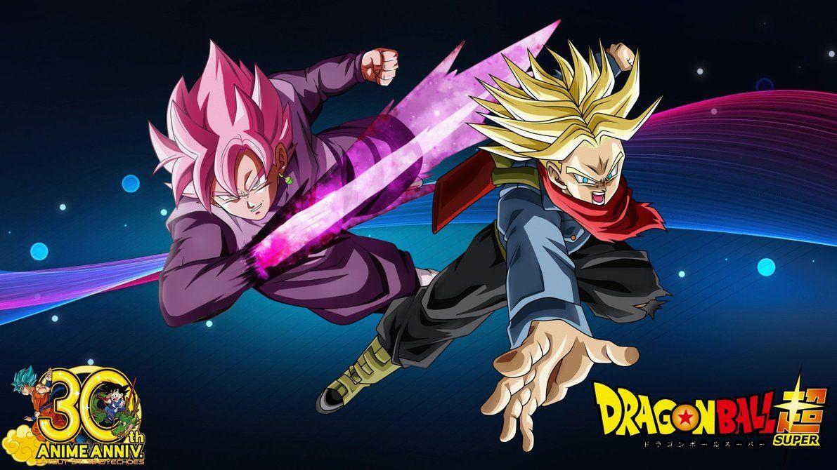 Hình nền 1191x670 Goku Black And Future Trunks HD DBS