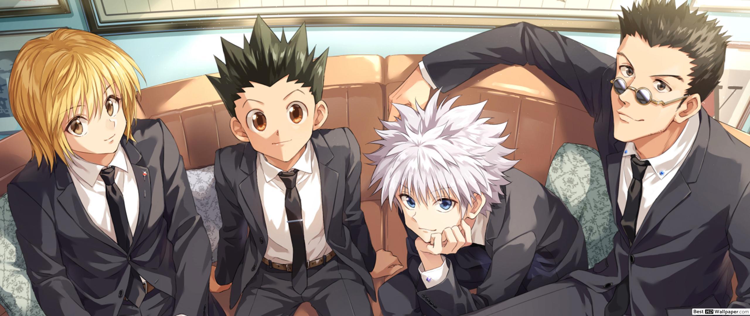 2560x1080 The Best Black Male Characters in Anime HD wallpaper download