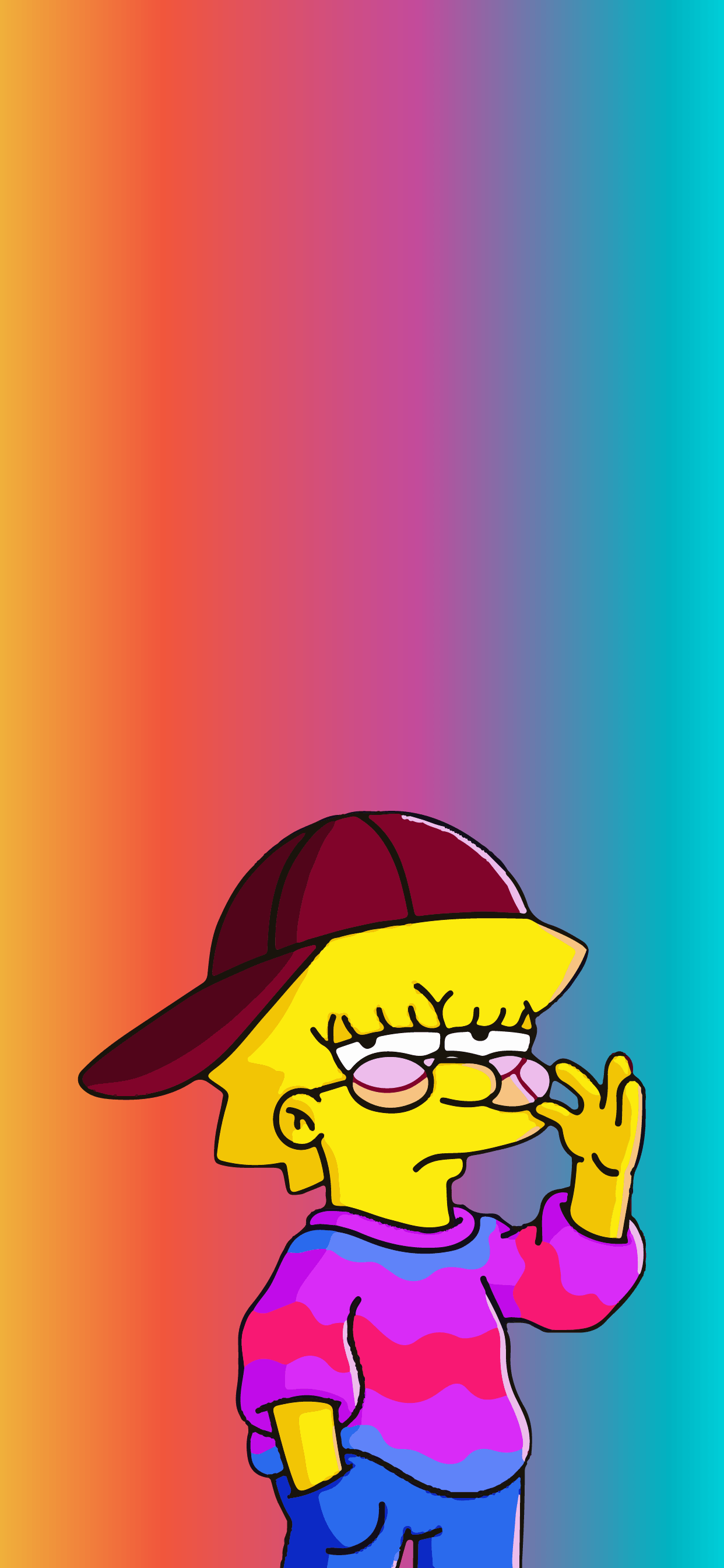1242x2688 Download Wallpaper Aesthetic Cartoon Characters