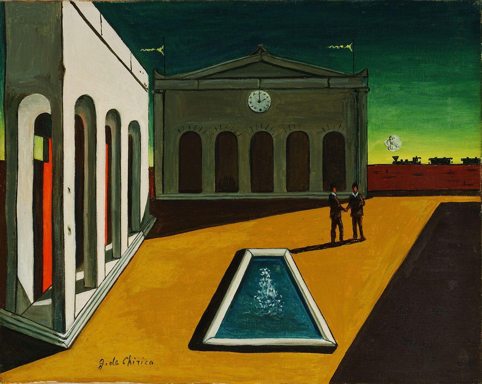 1545x1231 Giorgio De Chirico Surrealismo Buena Calidad