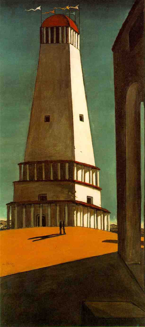 613x1375 The Nostalgia of the Infinite by Giorgio De Chirico
