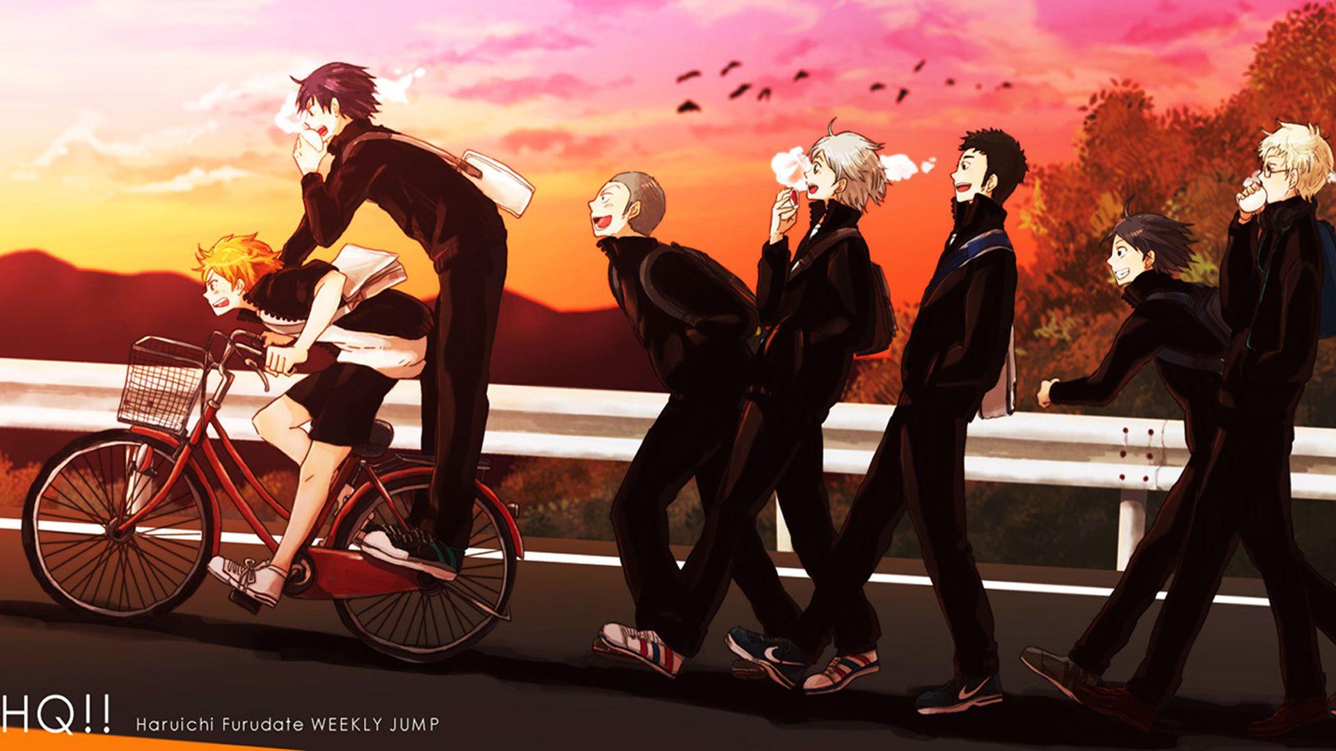 1920x1080 Haikyuu Anime Karasuno Wallpaper HD