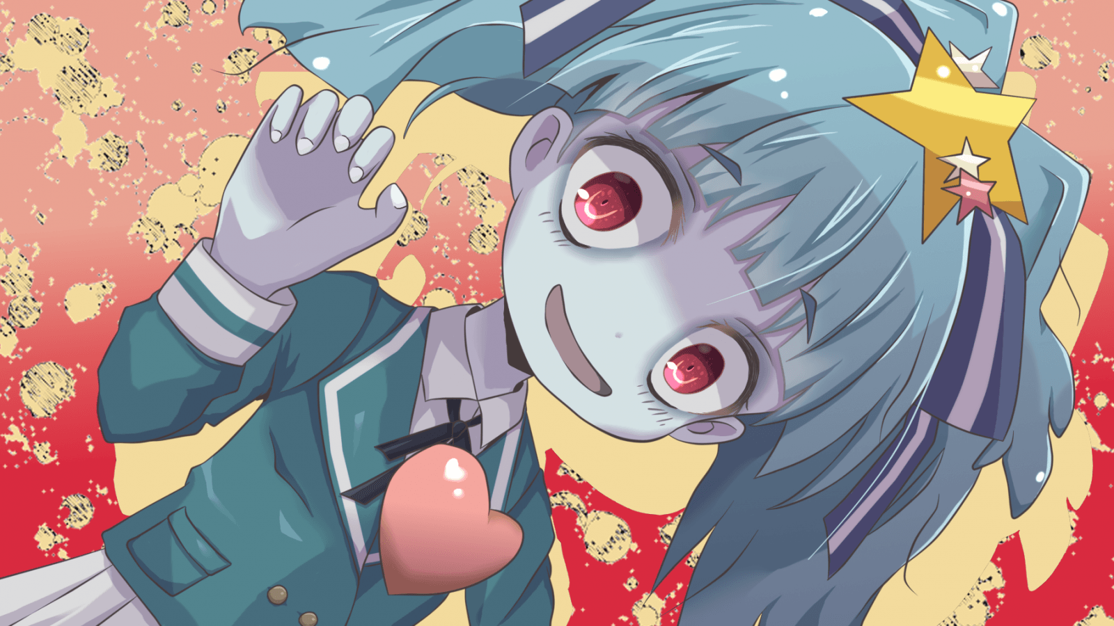 1600x900 Download 1600x900 Hoshikawa Lily, Zombieland Saga, Creepy Smile Wallpaper