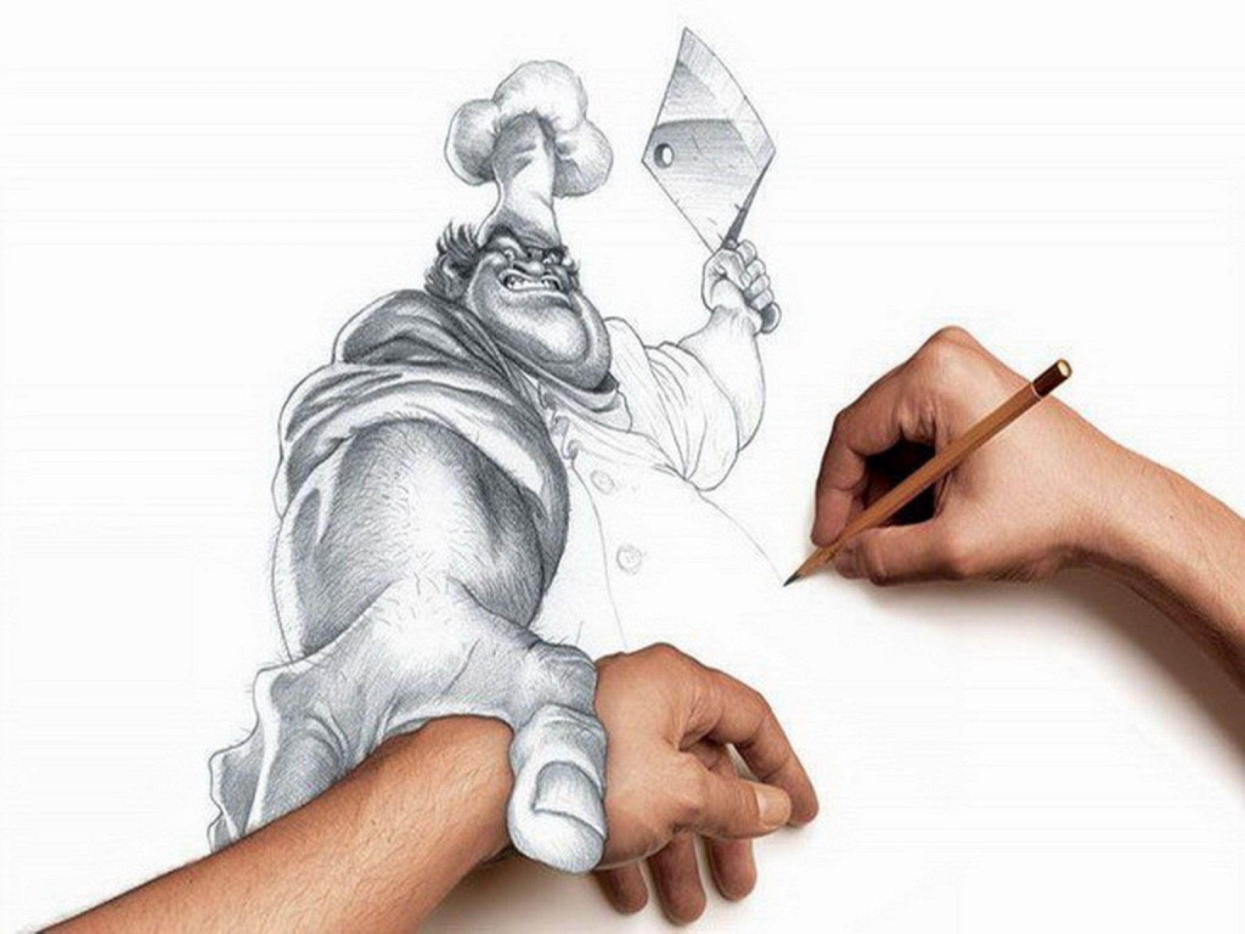 2560x1920 Drawing Of Cool Stuff HD Wallpaper