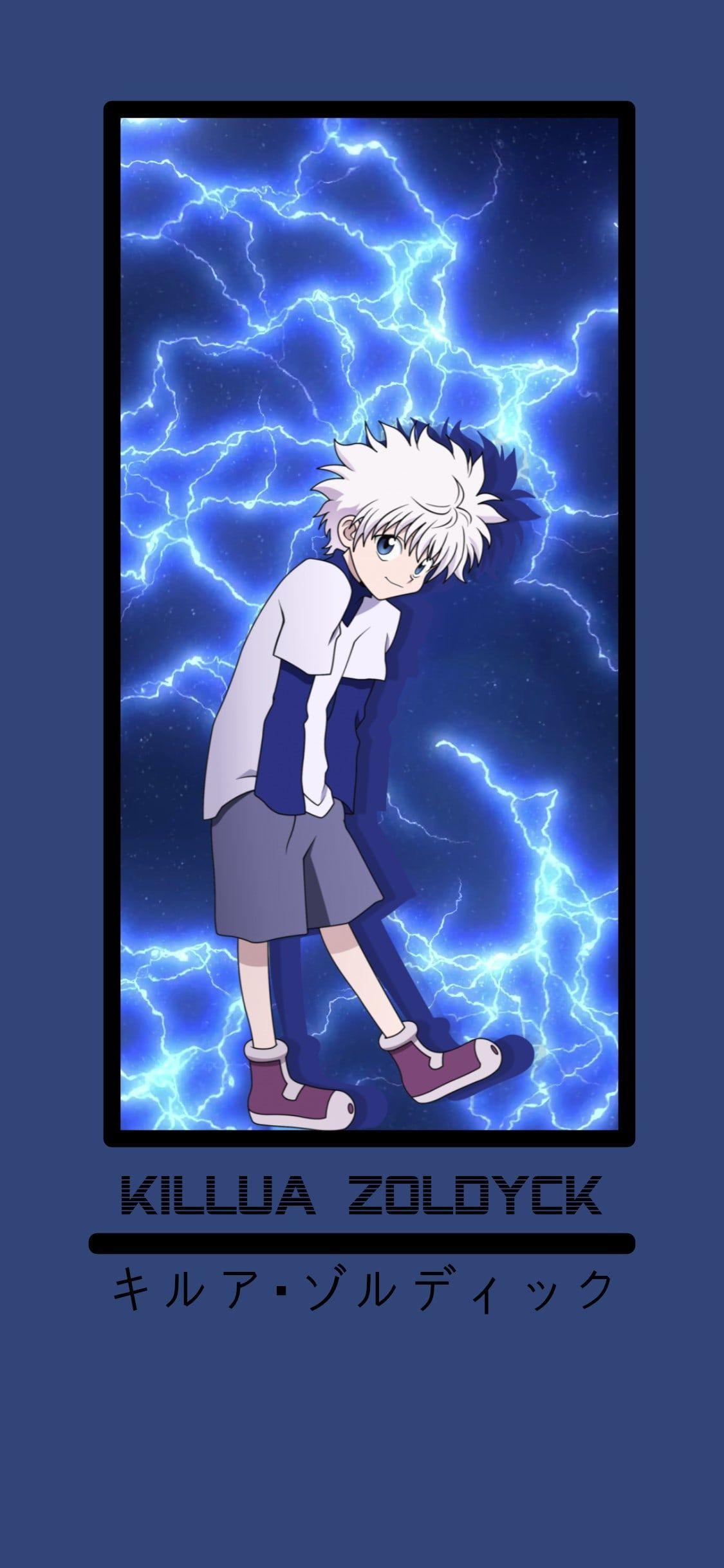 1125x2436 Killua Zoldyck Wallpaper Free HD Wallpaper