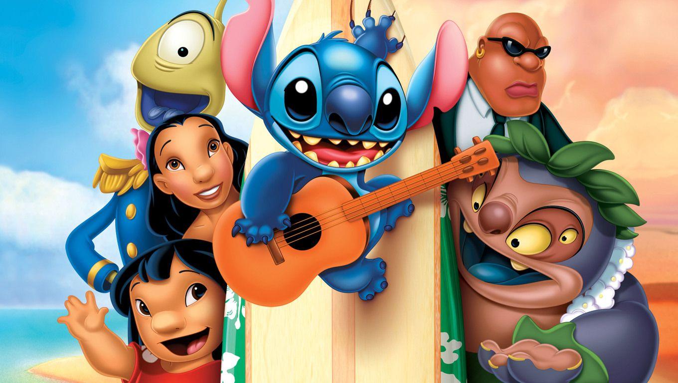 1360x768 Lilo And Stitch Animated Movie Laptop HD HD 4k Wallpaper, Image, Background, Photo and Picture