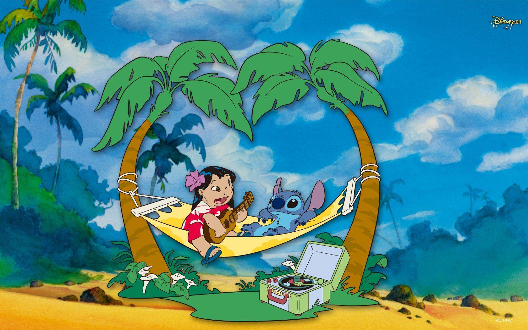 1680x1050 Lilo and Stitch Wallpaper Desktop