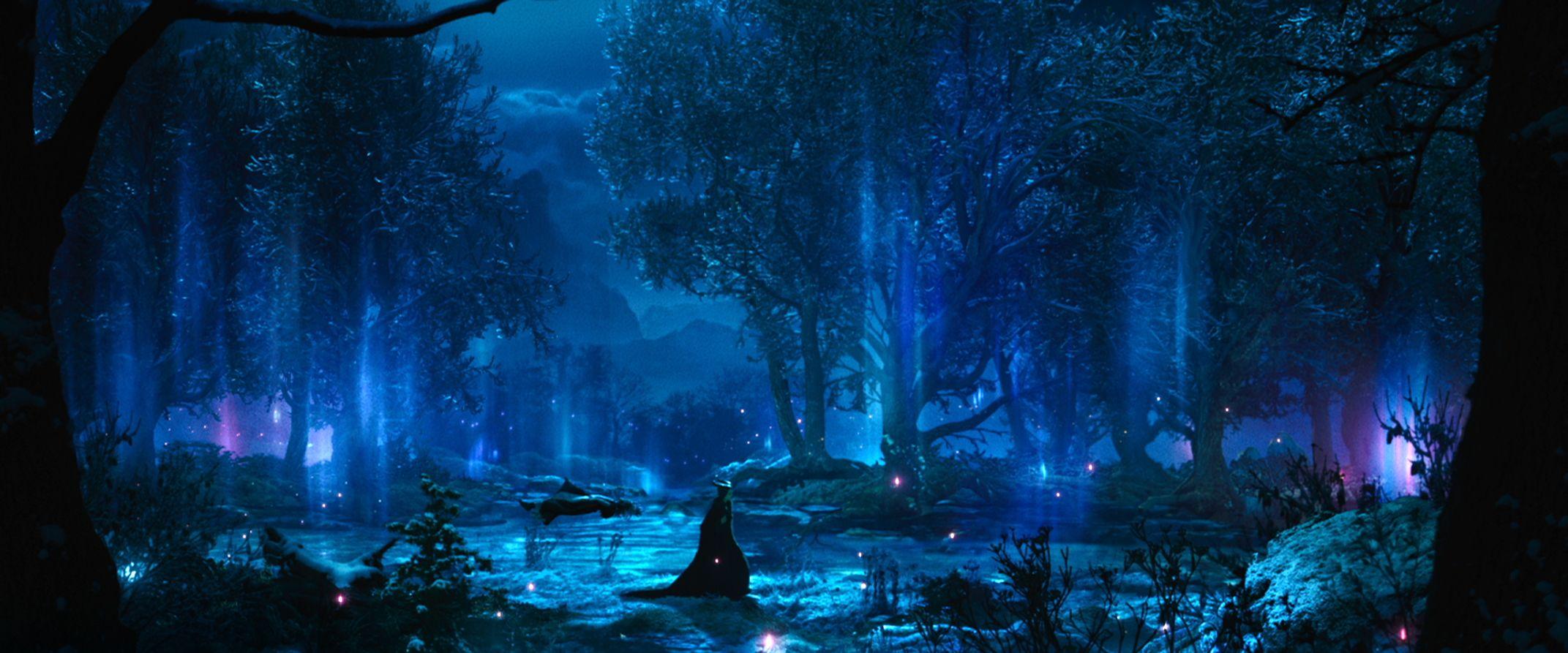 2143x893 Maleficent Background HD Wallpaper