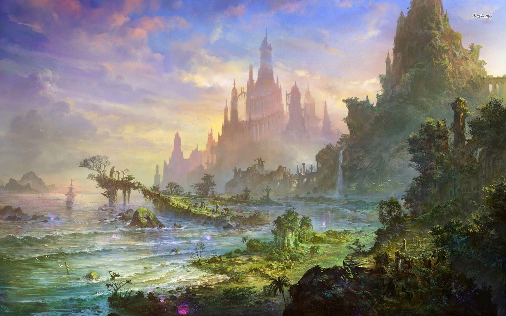 1680x1050 Fairy Tales Castles HD wallpaper High .com