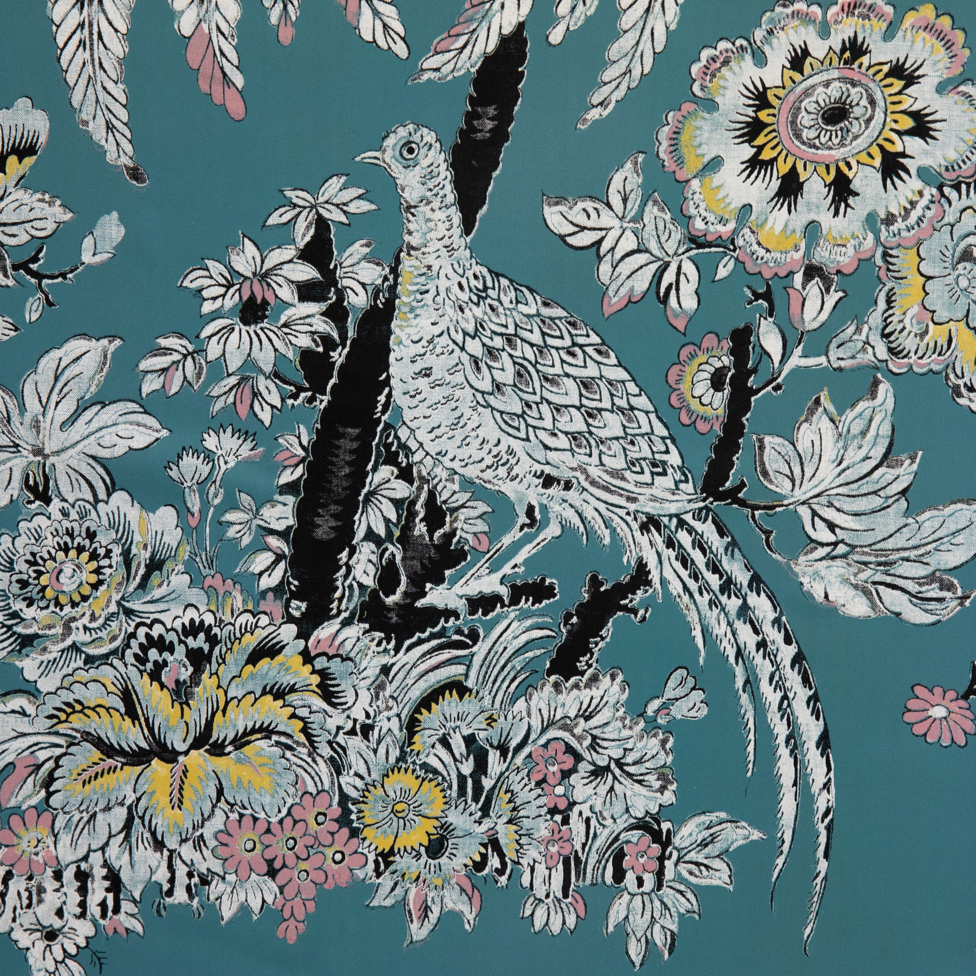 3200x3200 Tropical Toile Peel and Stick Wallpaper by Drew Barrymore Flower Home