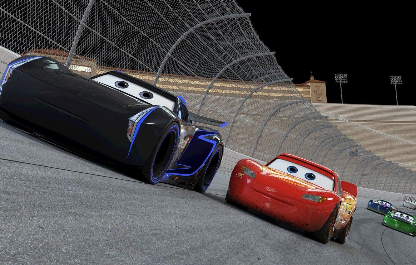 1332x850 Photo Wallpaper Cinema, Disney, Cars, Race, Speed, 3 Jackson Storm And Lightning Mcqueen