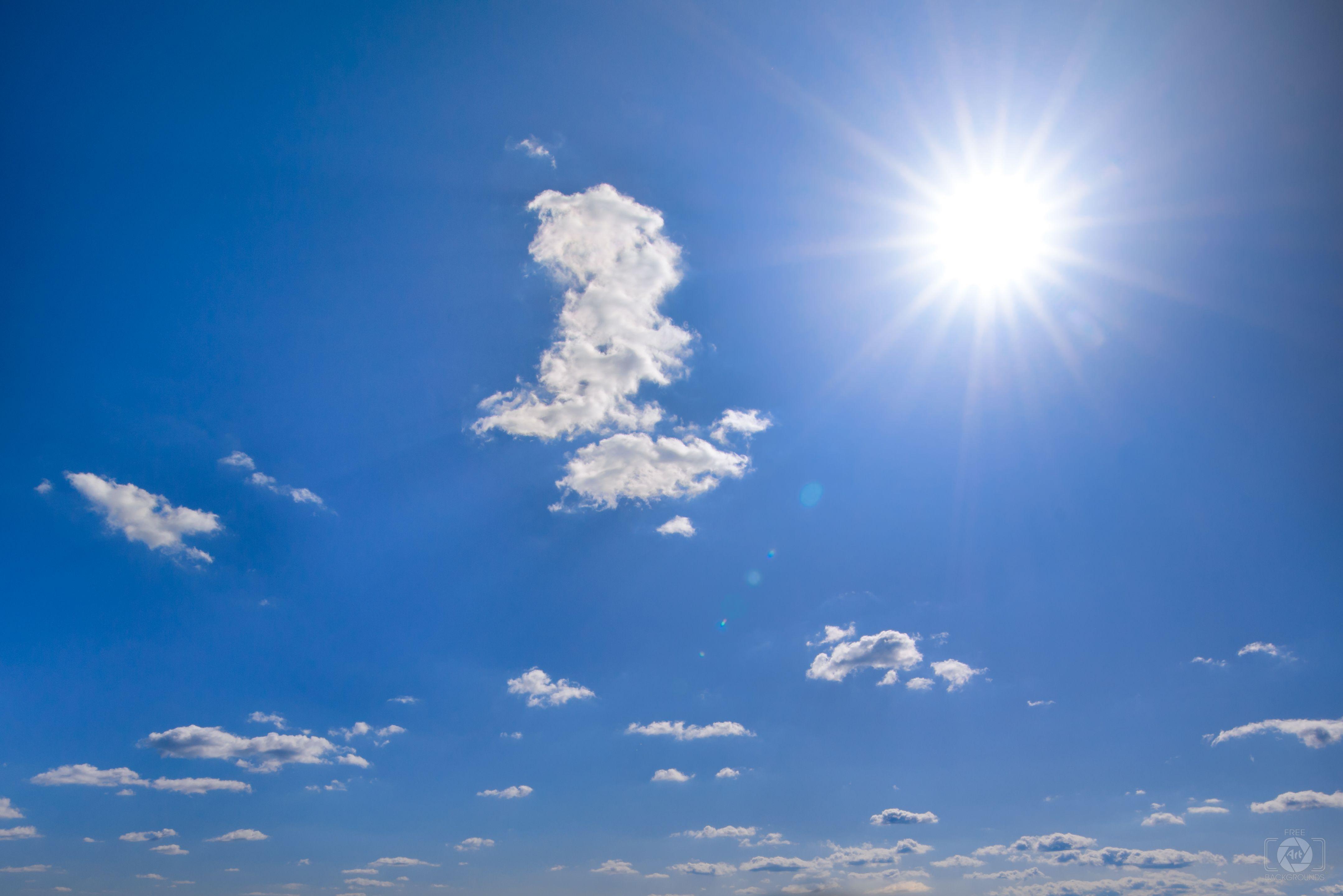 4317x2881 Sky With Sun Background Quality Free Background