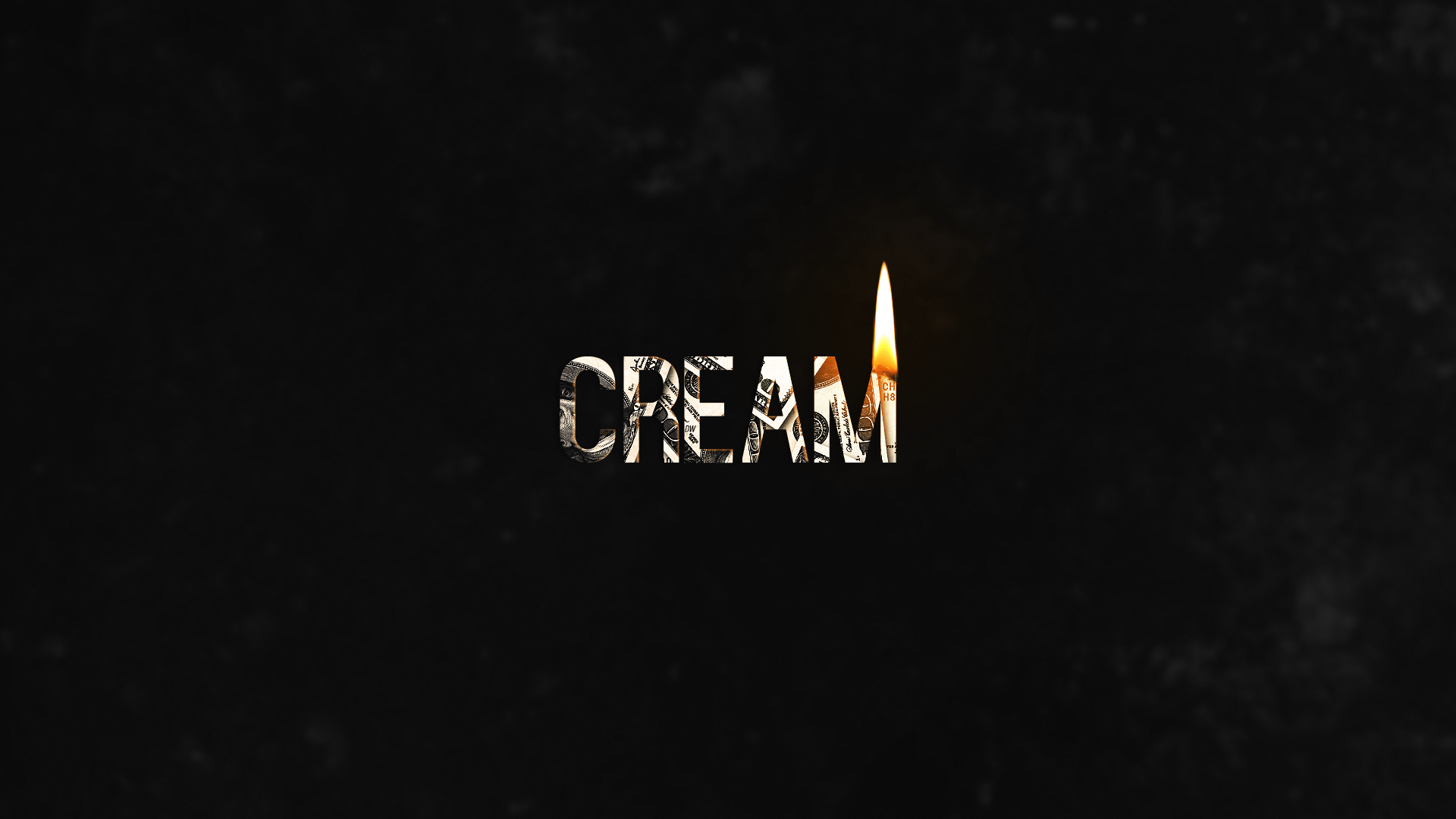 1920x1080 Money Dollars Fire Dark Wu Tang Clan Burning Typography Wallpaper:1920x1080