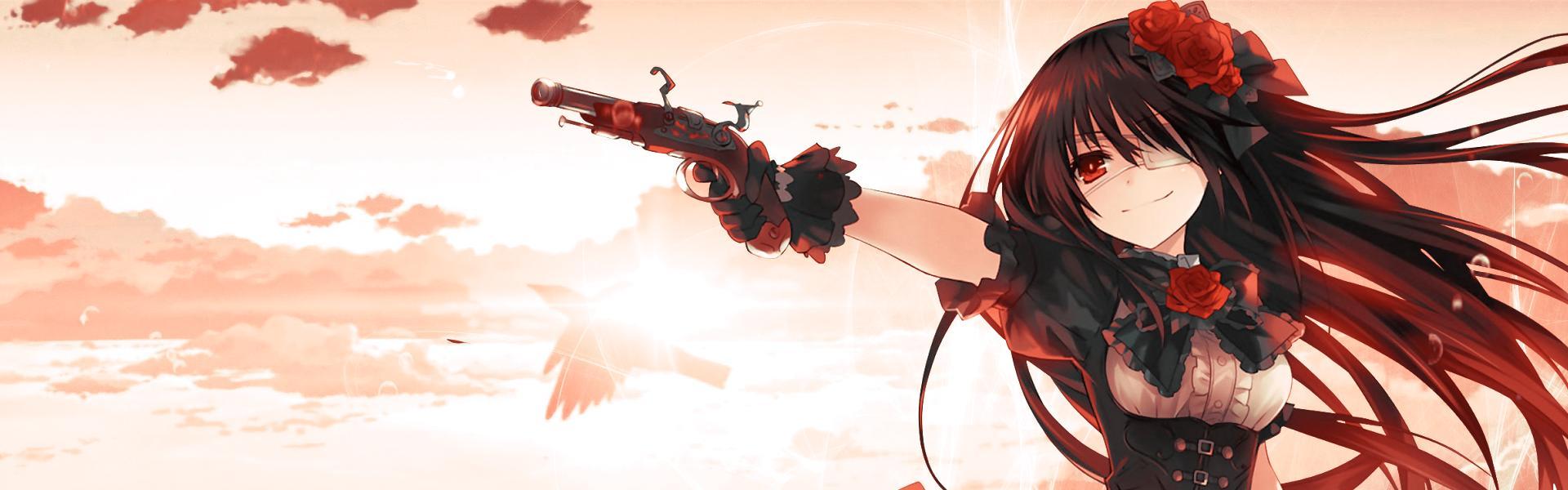1920x600 Ps4 Banners Anime Girl Wallpaper