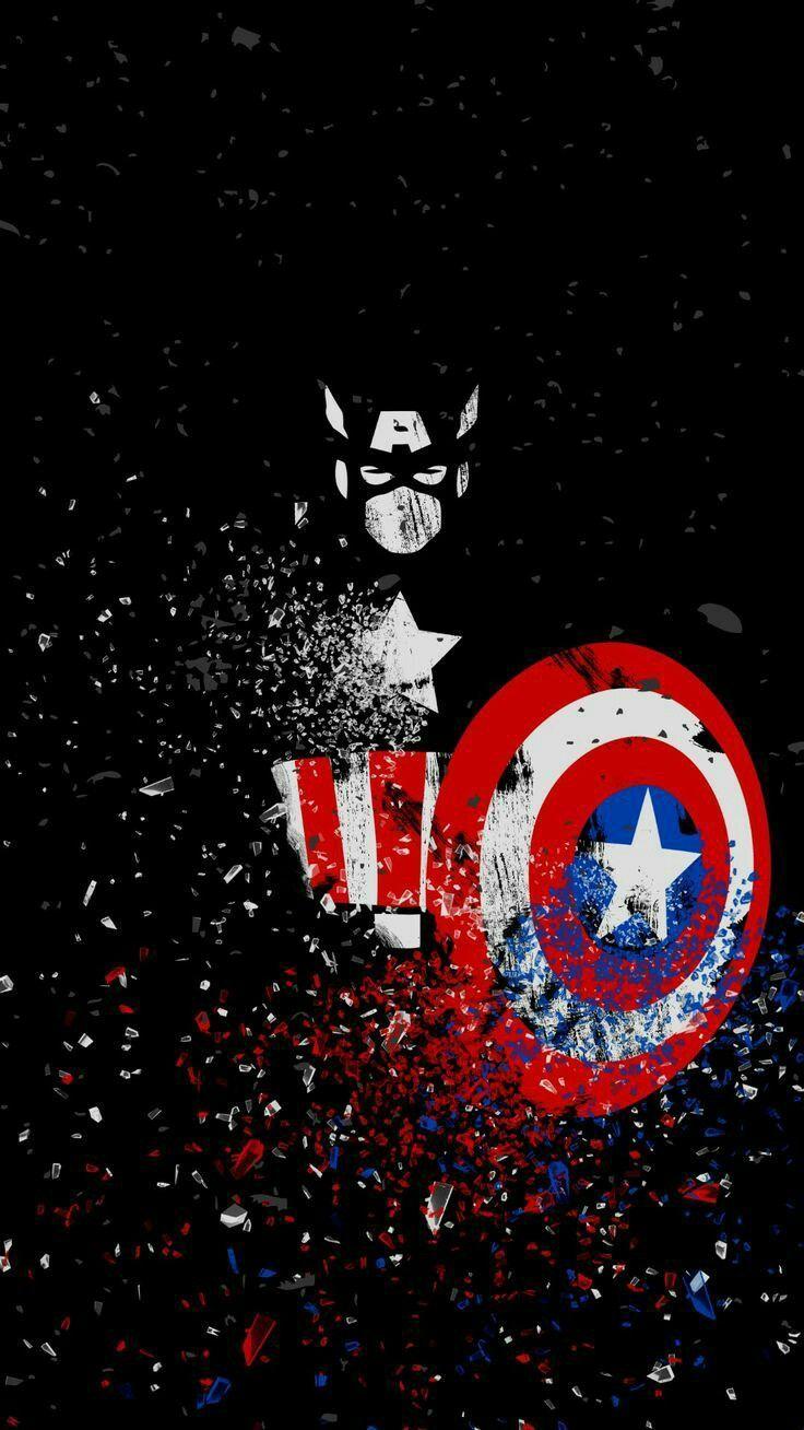 736x1308 Captain America. #HD wallpaper. #iPhone. #Marvel HD wallpaper. #Awesome wallpapes. Captain america wallpaper, Marvel comics wallpaper, Marvel canvas