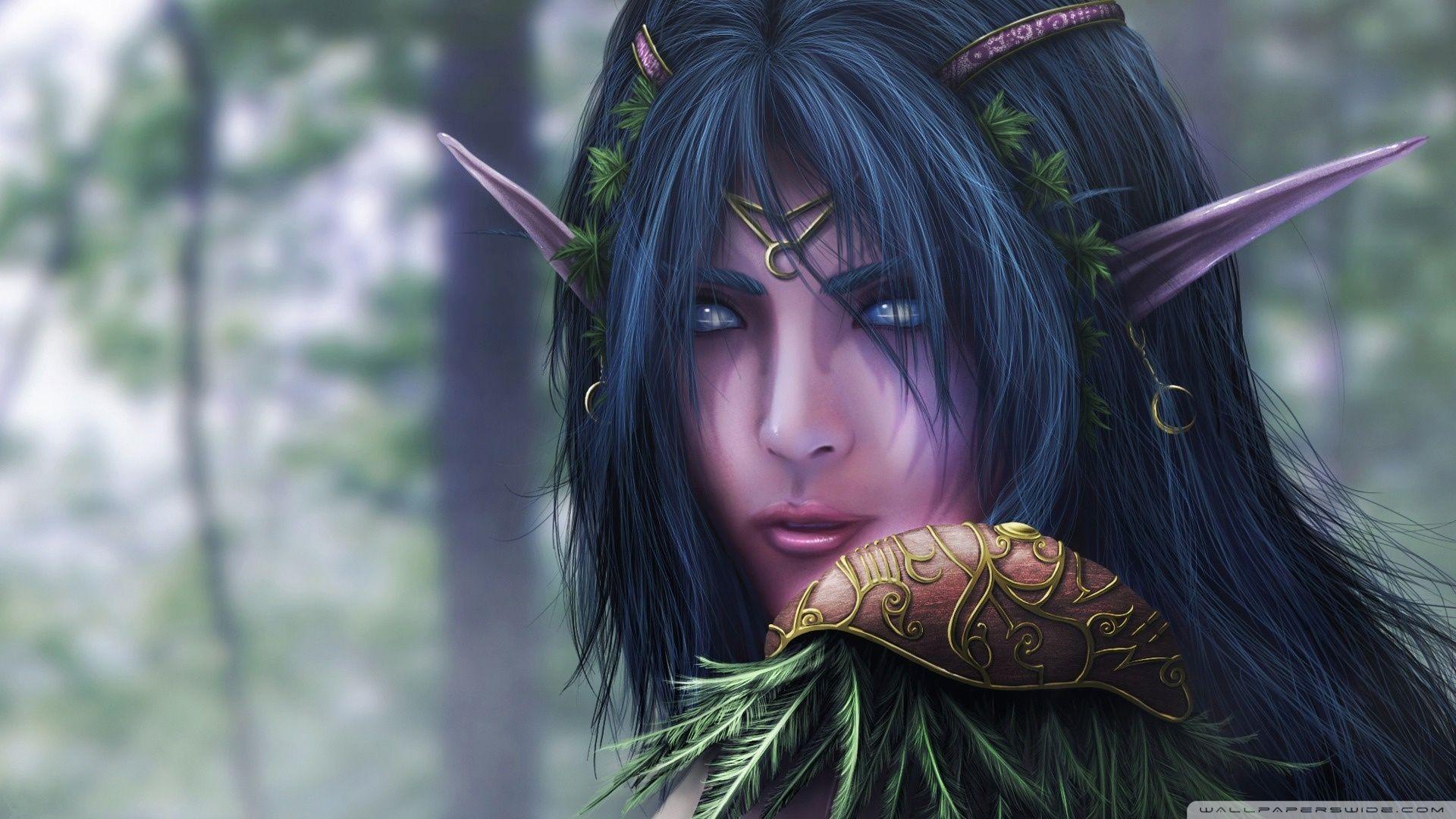 1920x1080 World Of Warcraft Elf ❤ 4K HD Desktop Wallpaper for 4K Ultra HD TV
