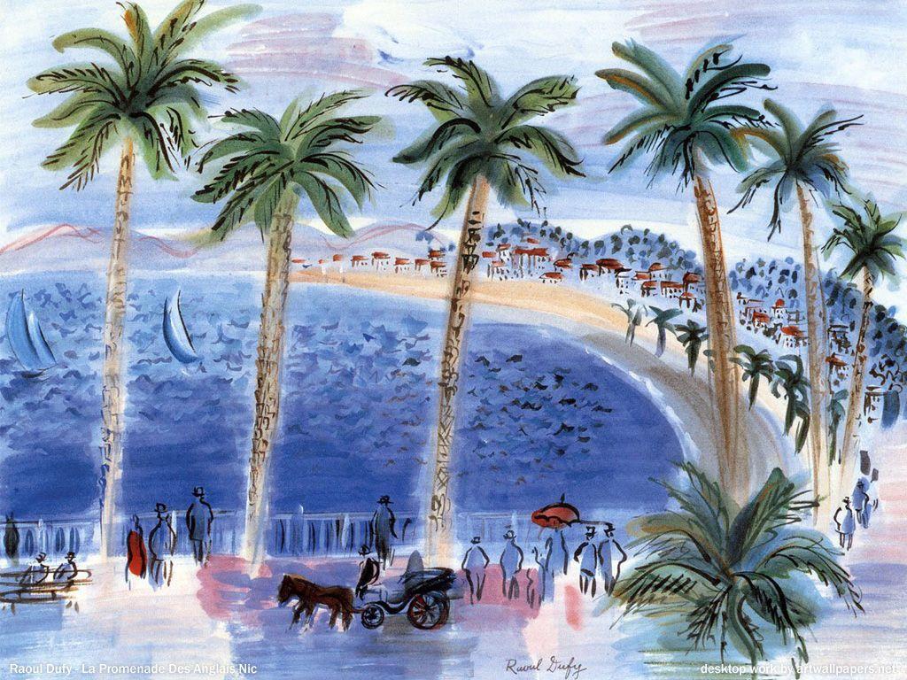 1024x768 Raoul Dufy. Fond studio, Peintre, Peinture