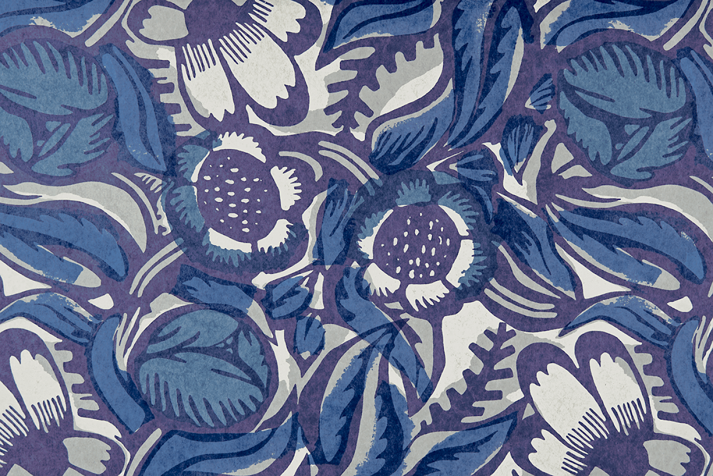 1400x934 La Foret Wallpaper → Christopher Farr Cloth Dufy La Foret Wallpaper & Background Download