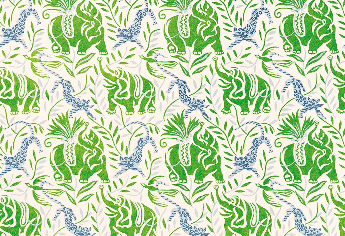 1170x800 LA JUNGLE WALLPAPER→ Christopher Farr Cloth