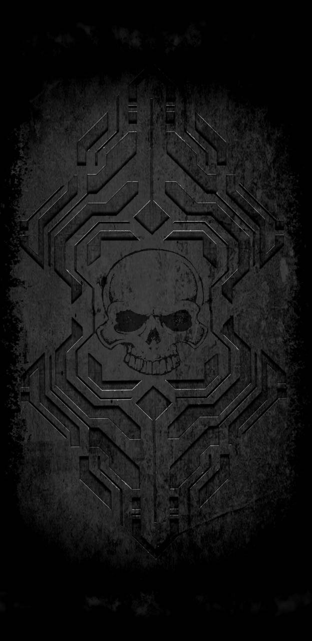 623x1280 Cryptic skull wallpaper