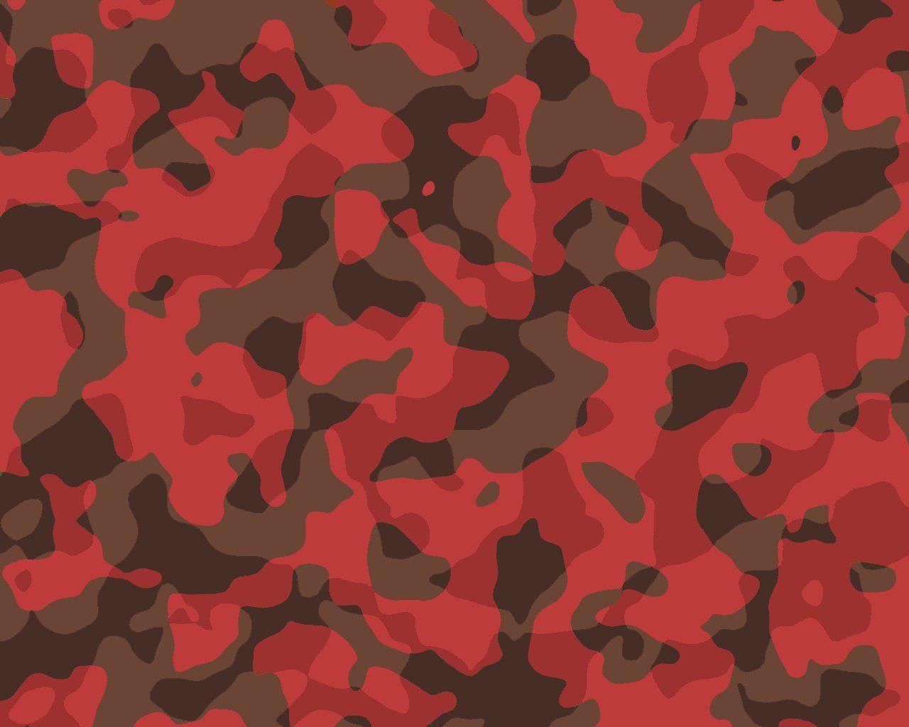 1280x1024 Red Camo Wallpaper Wallpaper & Background Download