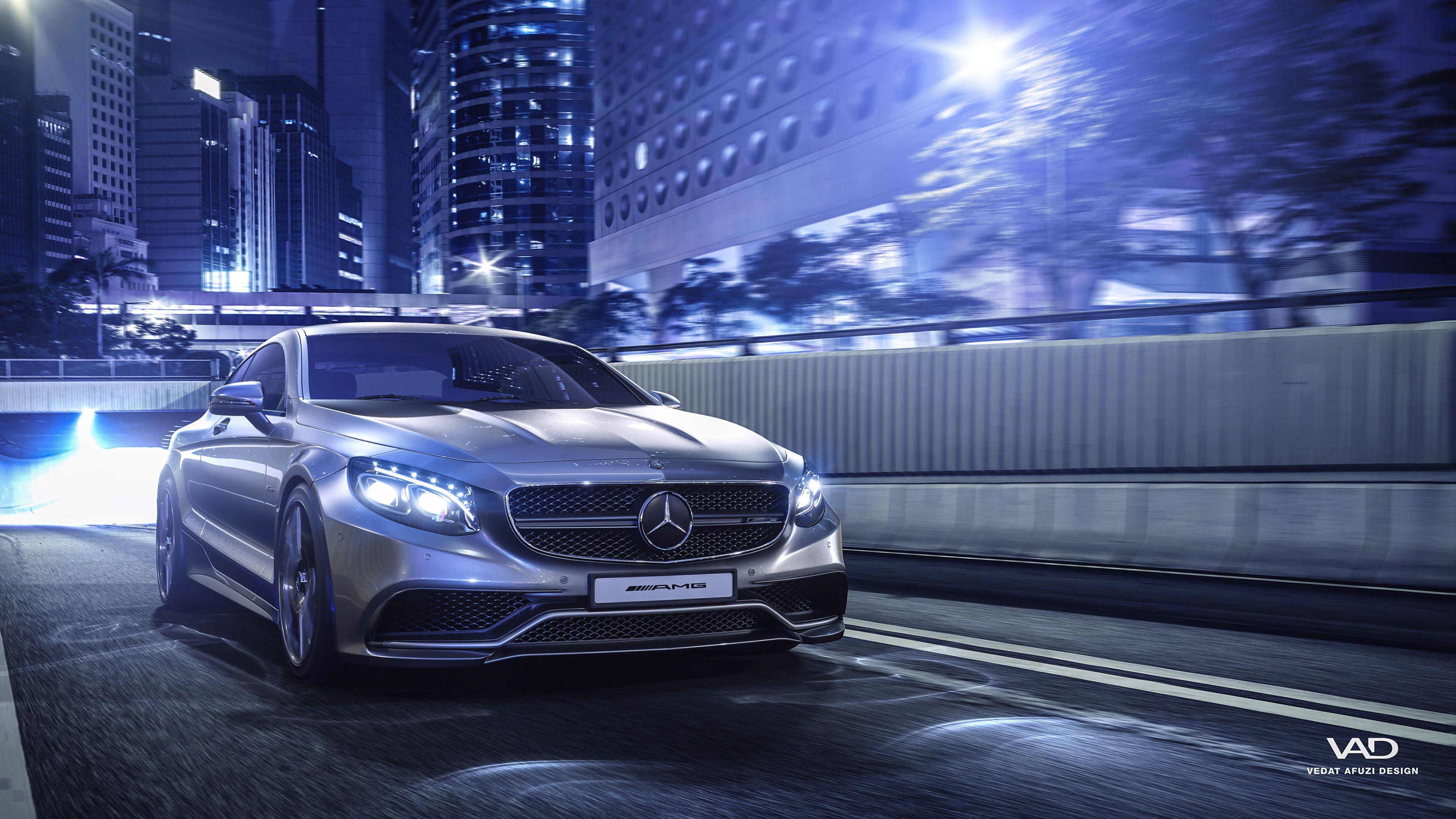 3840x2160 Mercedes Benz S Coupe AMG 4K Wallpaper. HD Car Wallpaper