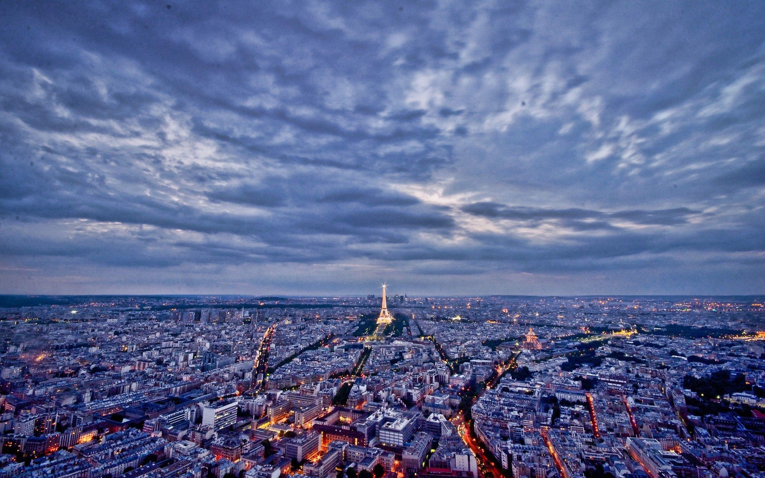2560x1600 Paris Cityscape desktop PC and Mac wallpaper