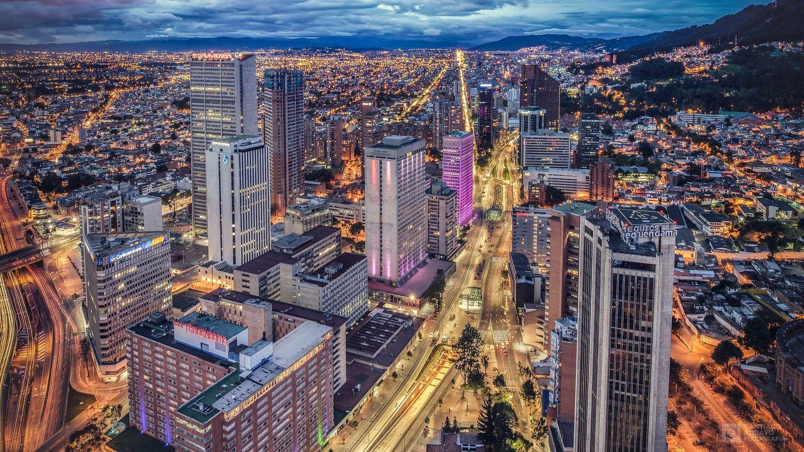 1600x900 Bogota Wallpaper. Bogota Wallpaper, Bogota Desktop Background and Wallpaper Bogota De Noche