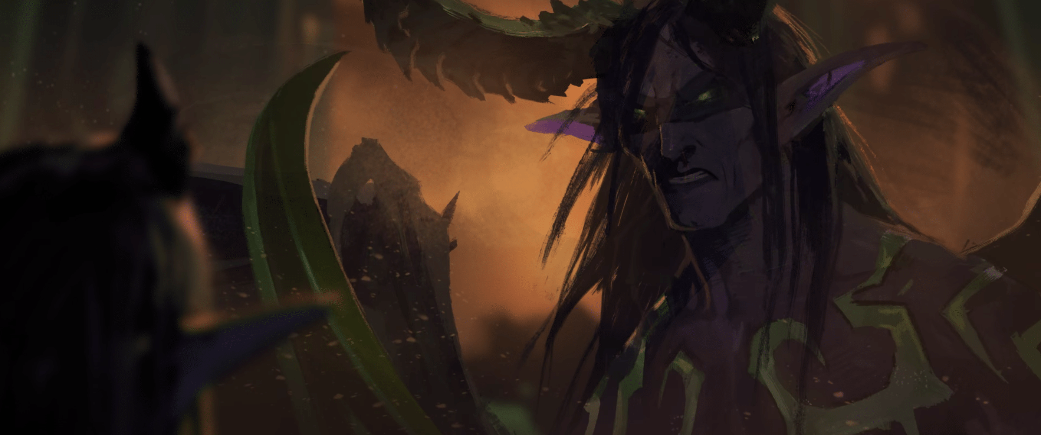 3440x1440 Demon Hunter, World of Warcraft, Blizzard Entertainment, Illidan Stormragex1440 Wallpaper