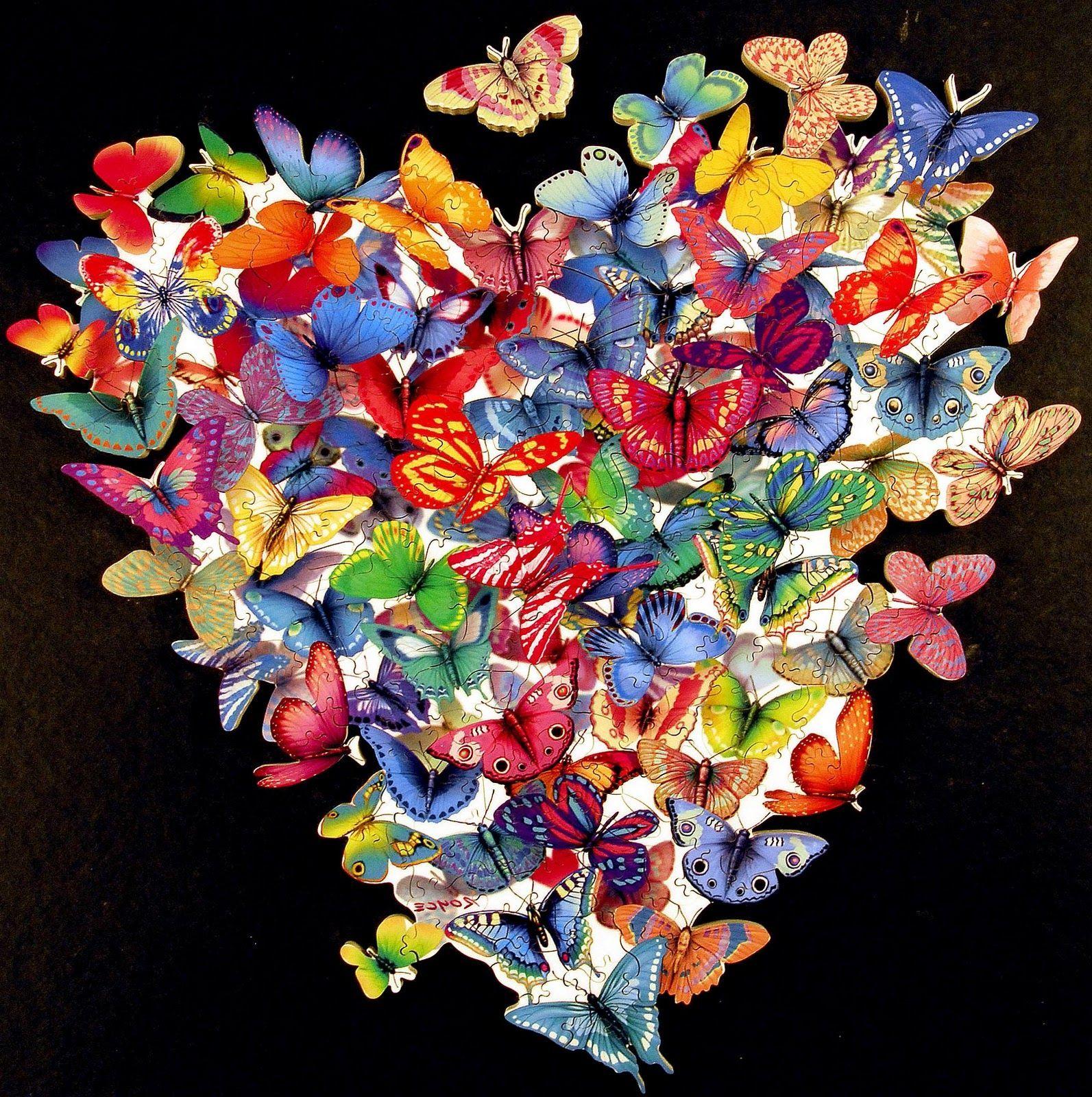 1593x1600 3D Butterfly Wallpaper