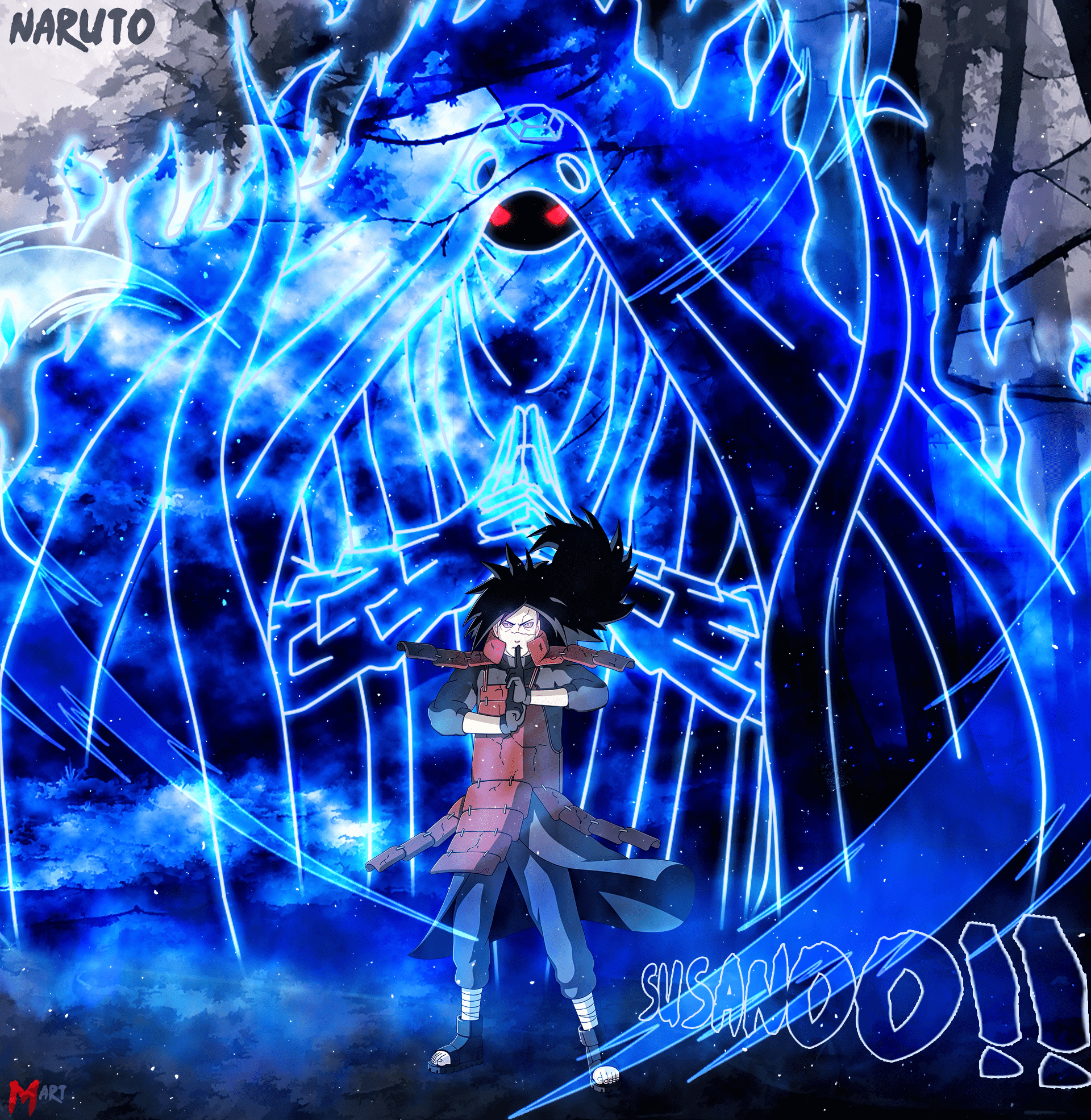 1920x1970 This is Sasuke using his final Susano'o as an armor straight around the body, much like KCM N. Madara uchiha wallpaper, Naruto madara, Wallpaper naruto shippuden