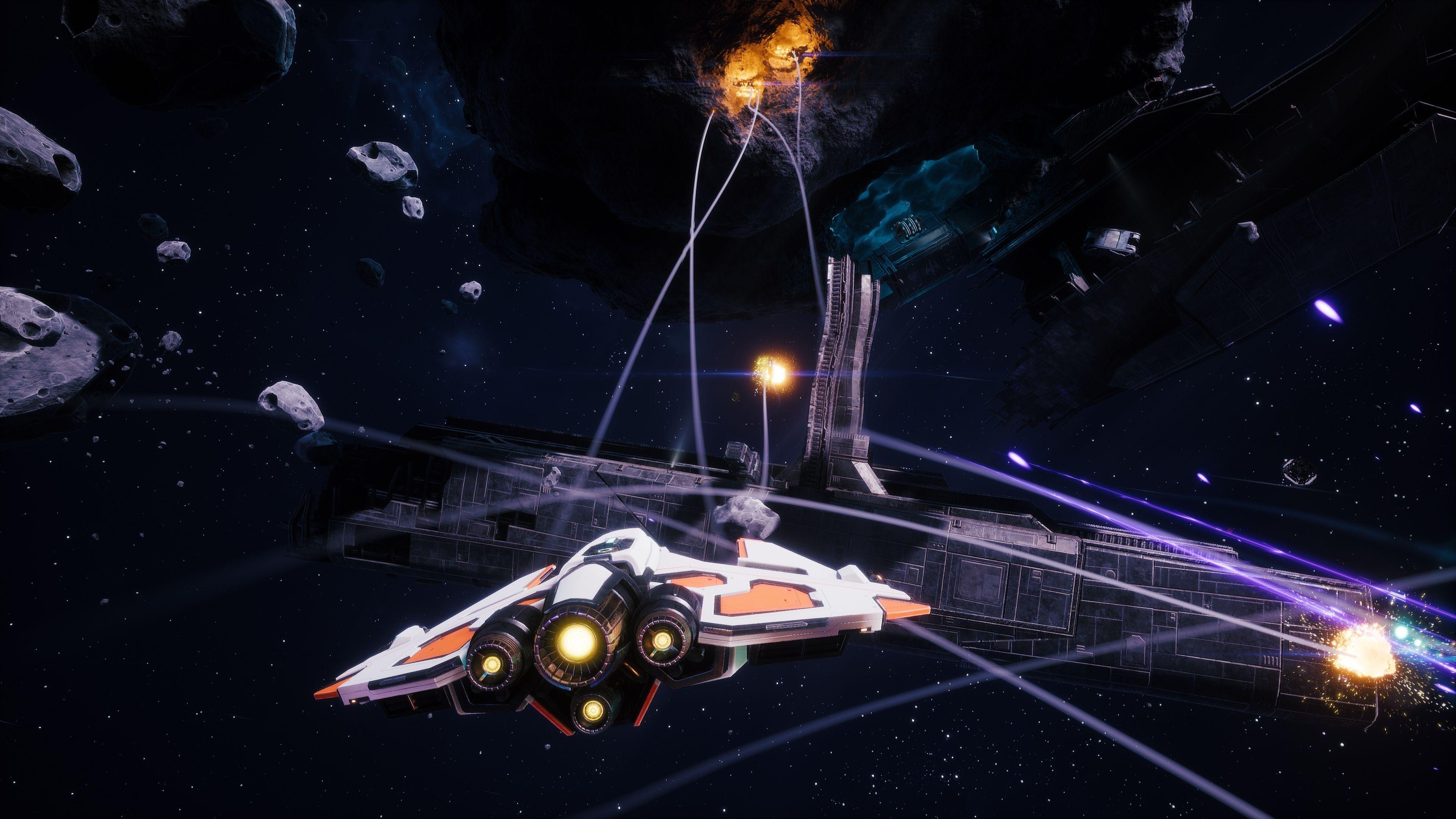 3840x2160 Download 3840x2160 wallpaper space station, video game, everspace, 4k, uhd 16: widescreen, 3840x2160 HD image, background, 5300