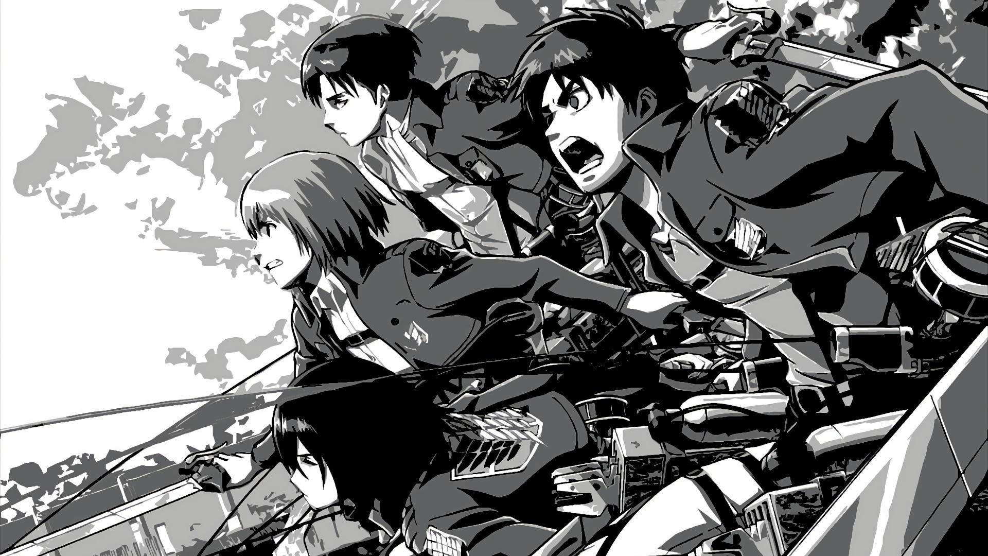 Eren And Levi Attack On Titan Wallpapers Top Free Eren And Levi