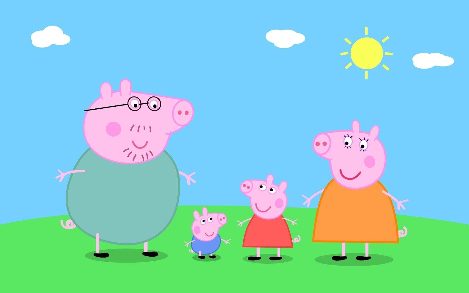 1600x1000 Peppa Pig Cartoon HD Wallpaper Pig High Resolution HD Wallpaper