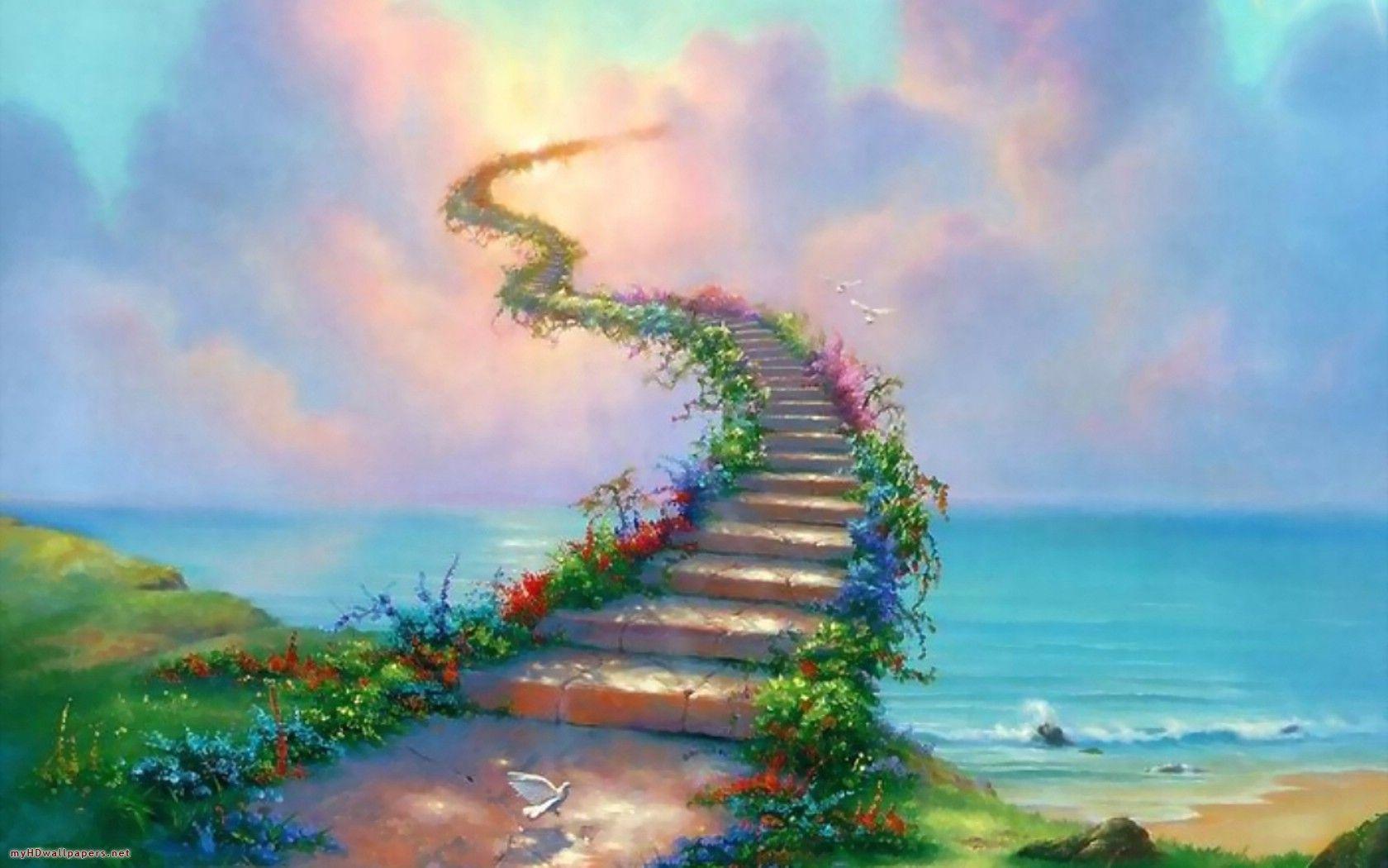 1680x1050 Stairway To Heaven wallpaper. Stairway To Heaven