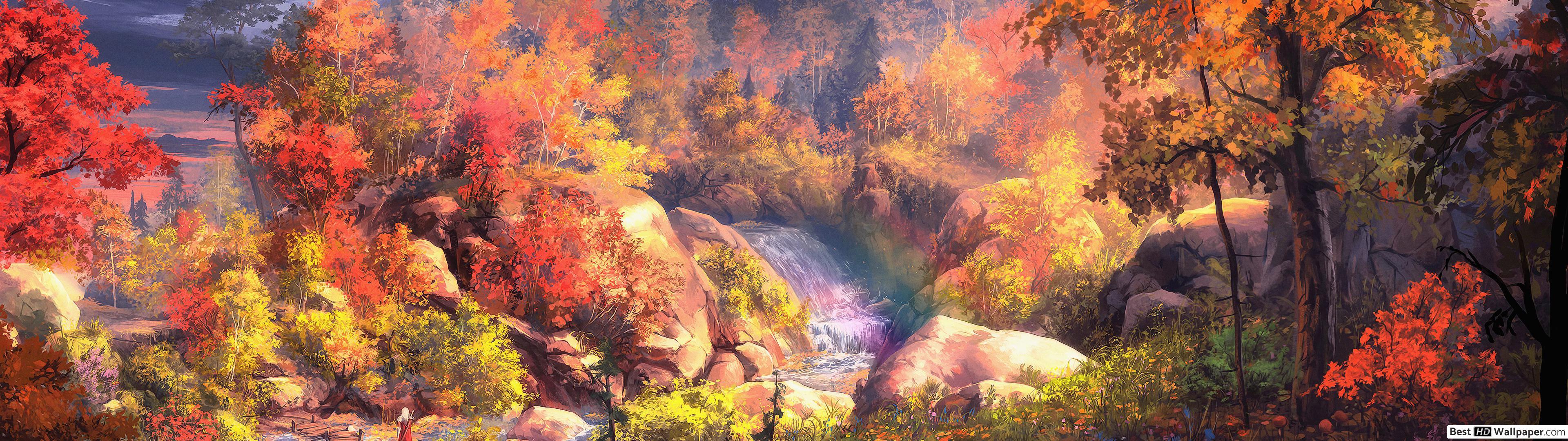 3840 X 1080 Autumn Wallpapers - Top Free 3840 X 1080 Autumn Backgrounds