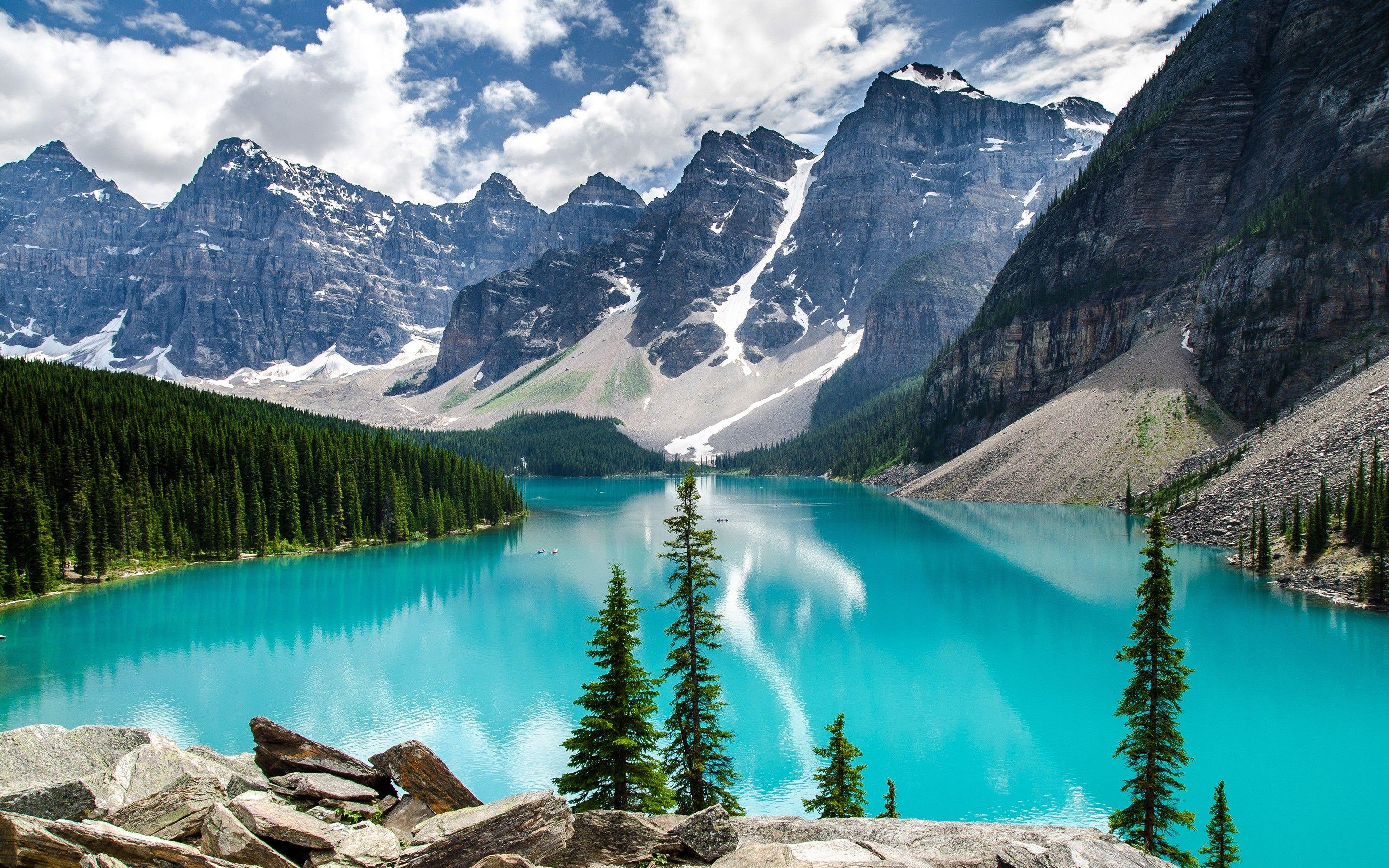 2880x1800 Moraine Lake National Park Laptop HD HD 4k Wallpaper, Image, Background, Photo and Picture