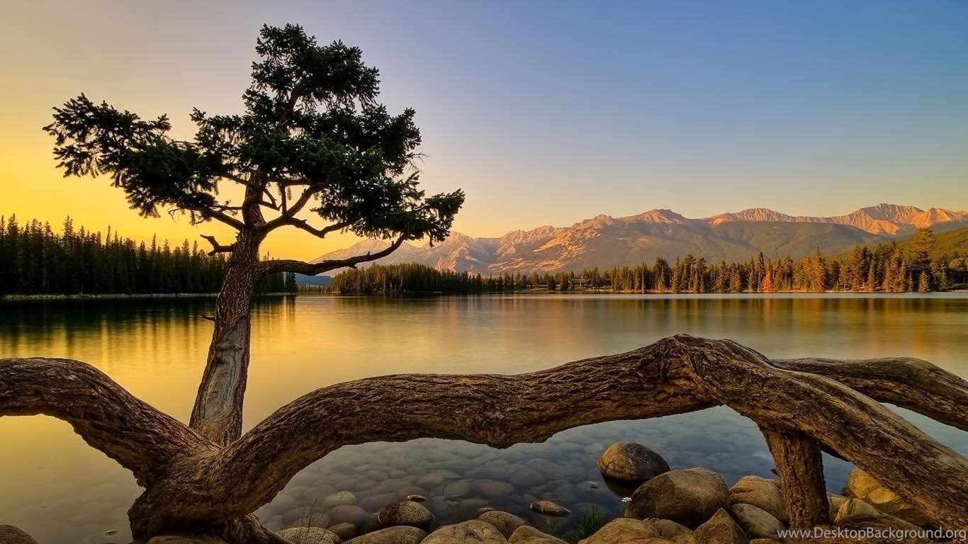 1366x768 Desktop Wallpaper · Gallery · HD Notebook · Lake Background. Desktop Background