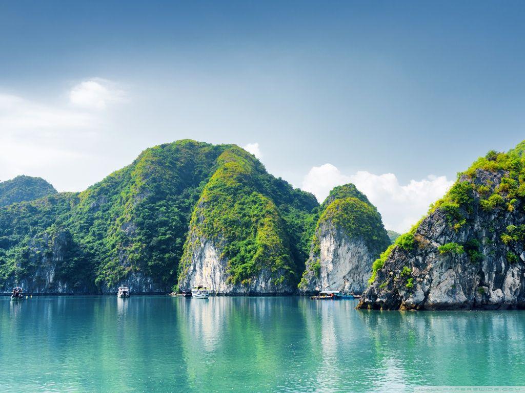 1024x768 Ha Long Bay, Vietnam Ultra HD Desktop Background Wallpaper for 4K UHD TV : Widescreen & UltraWide Desktop & Laptop : Tablet