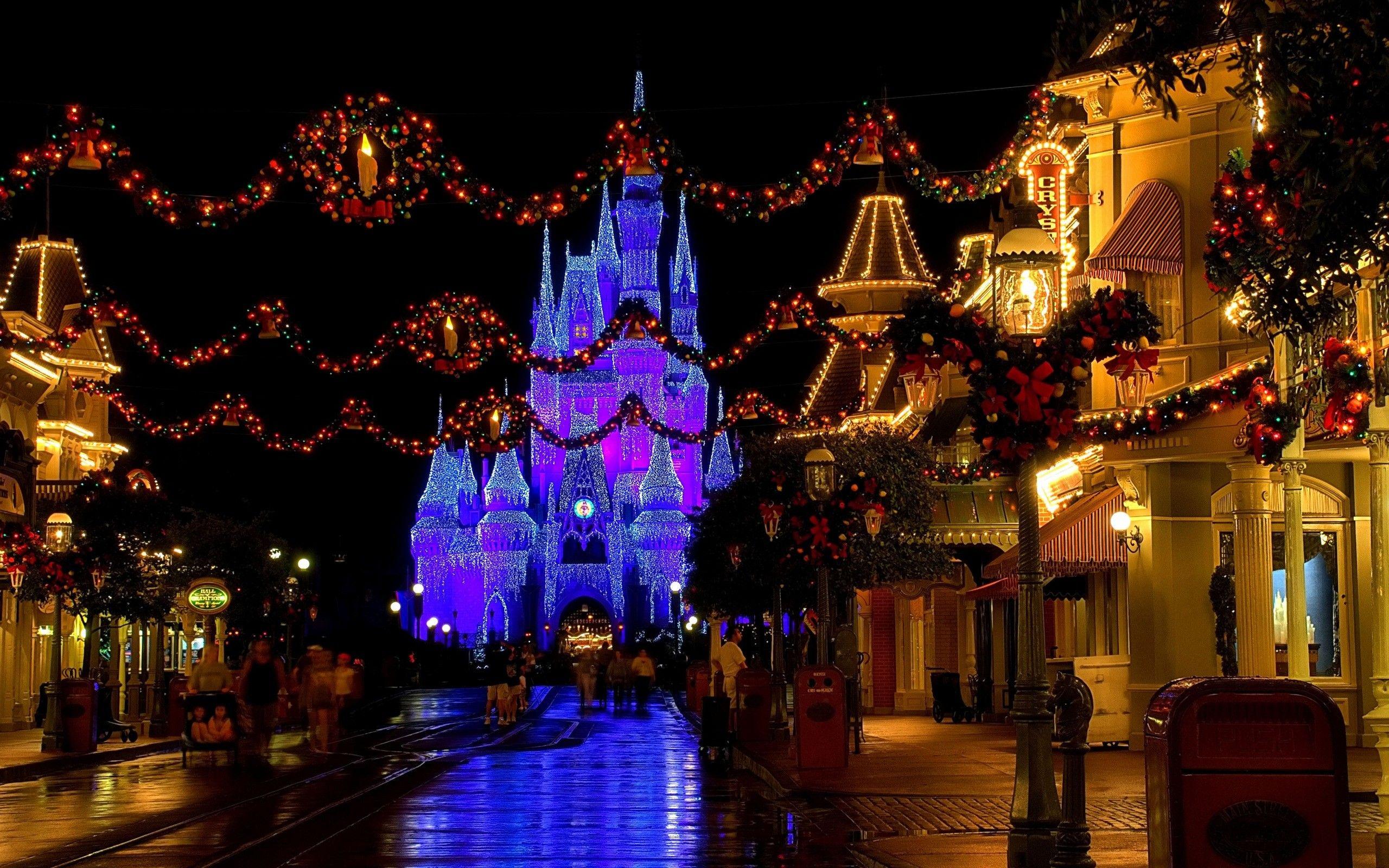 2560x1600 Disney Christmas Wallpaper Background