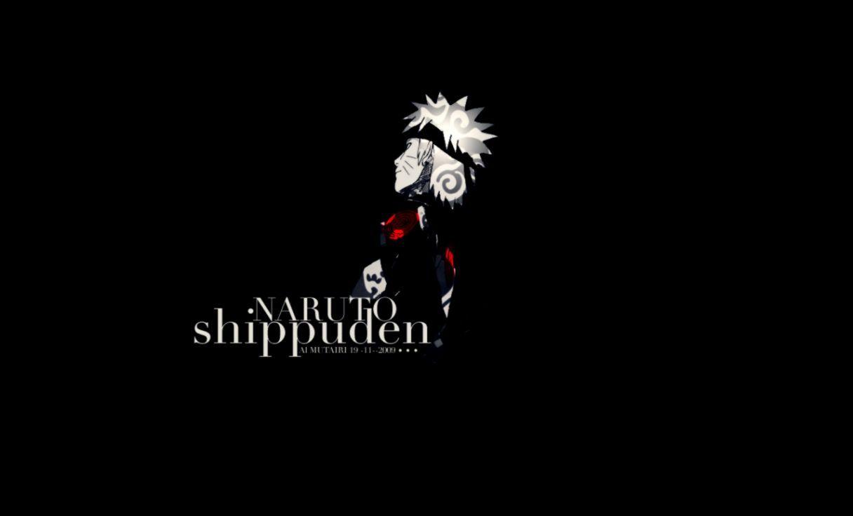 1216x736 Black And White Naruto Wallpaper