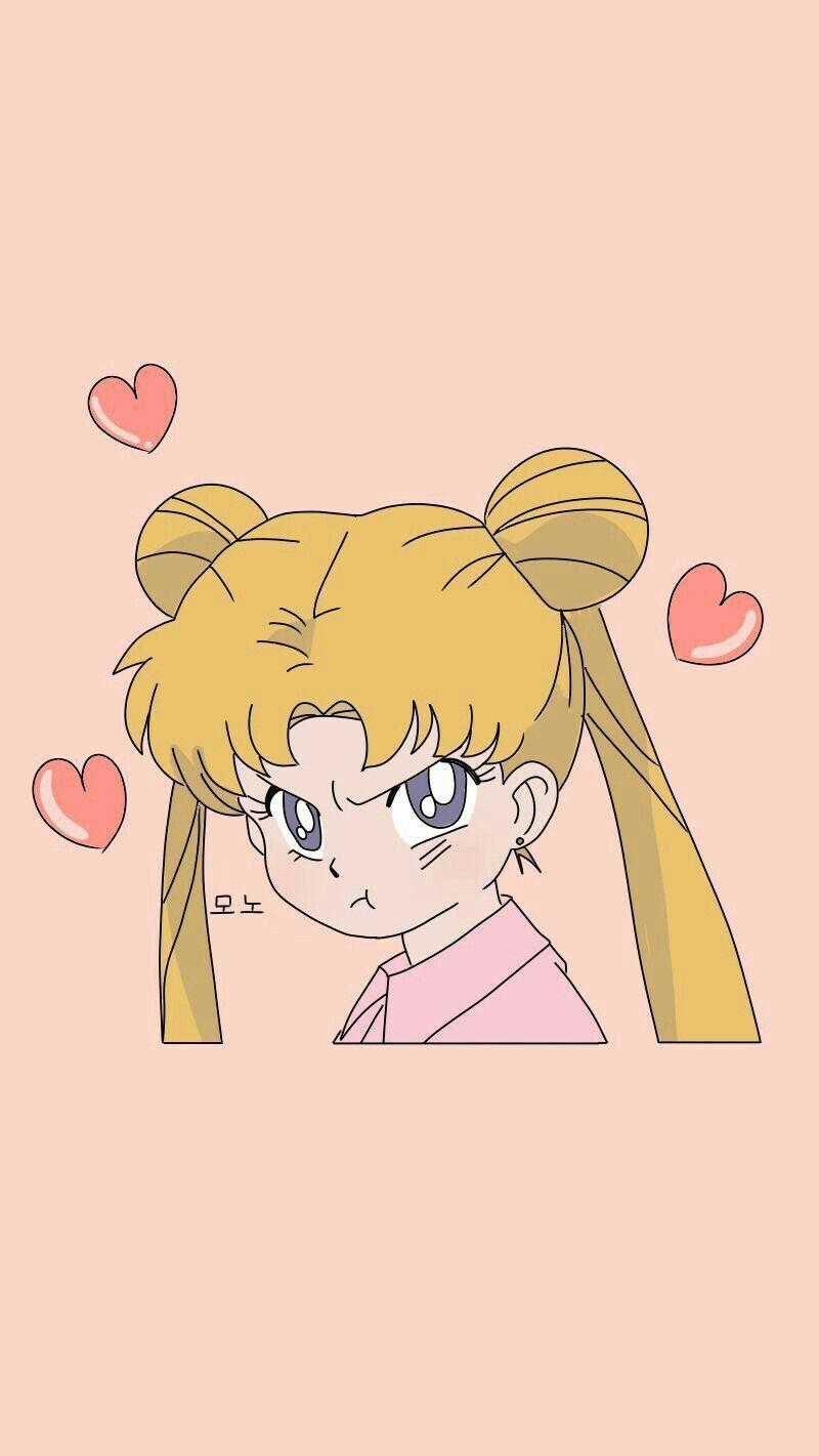 Cute Sailor Moon Aesthetic Wallpapers Top Free Cute Sailor Moon Aesthetic Backgrounds 