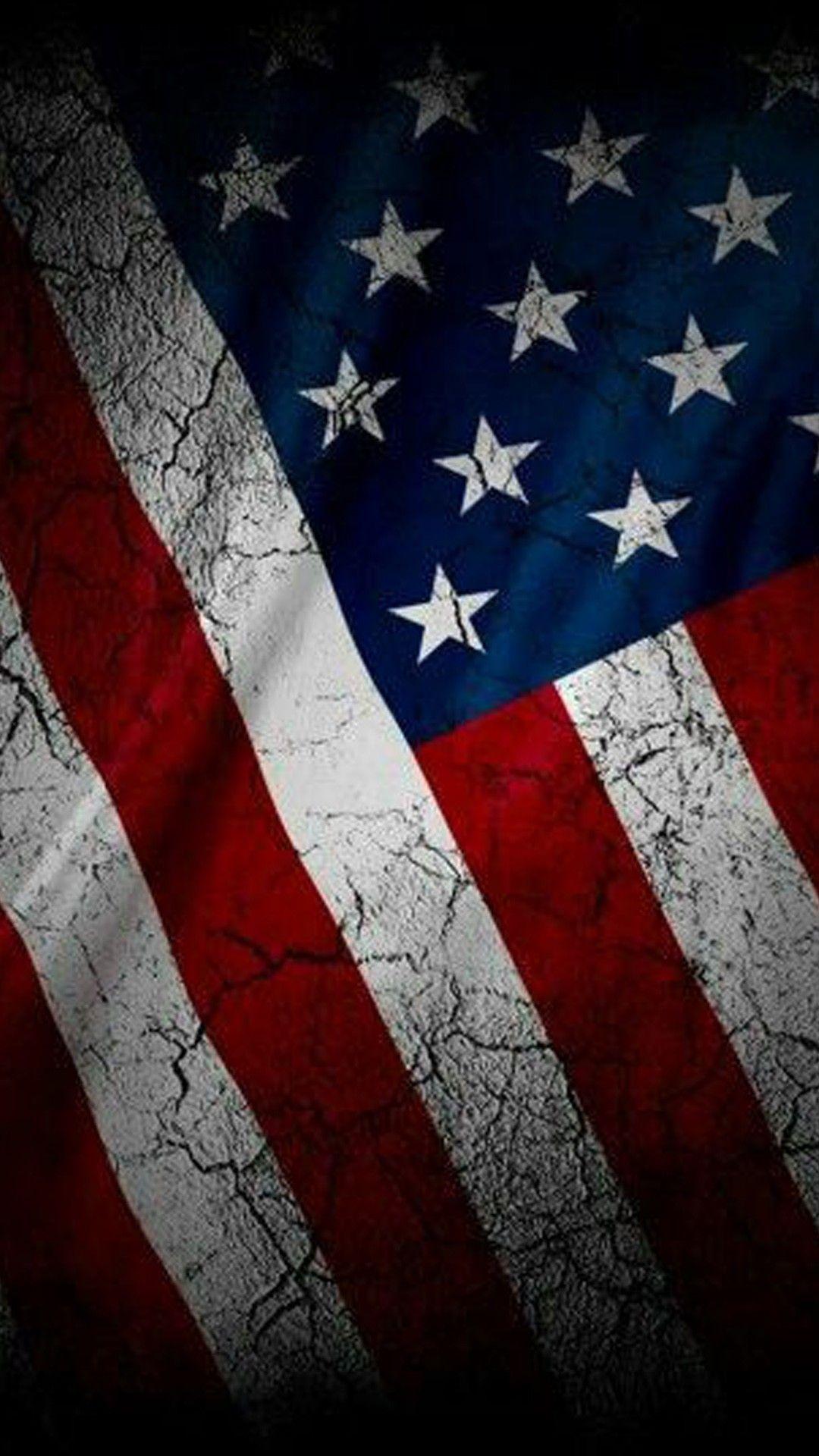 1080x1920 Cool USA Flag Wallpaper